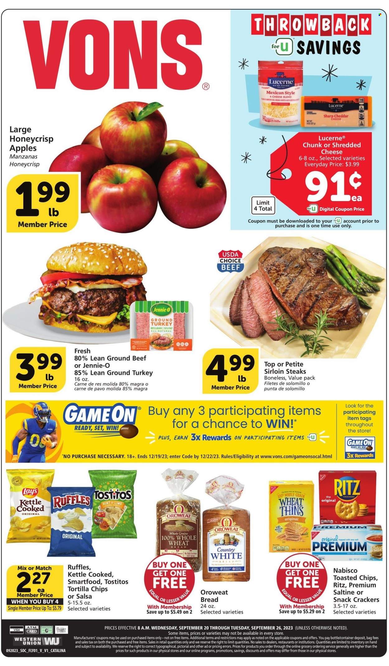 Vons ad - 09/20/2023 - 09/26/2023. Page 1