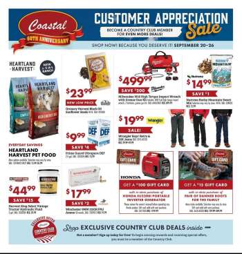 Coastal Farm & Ranch Ad