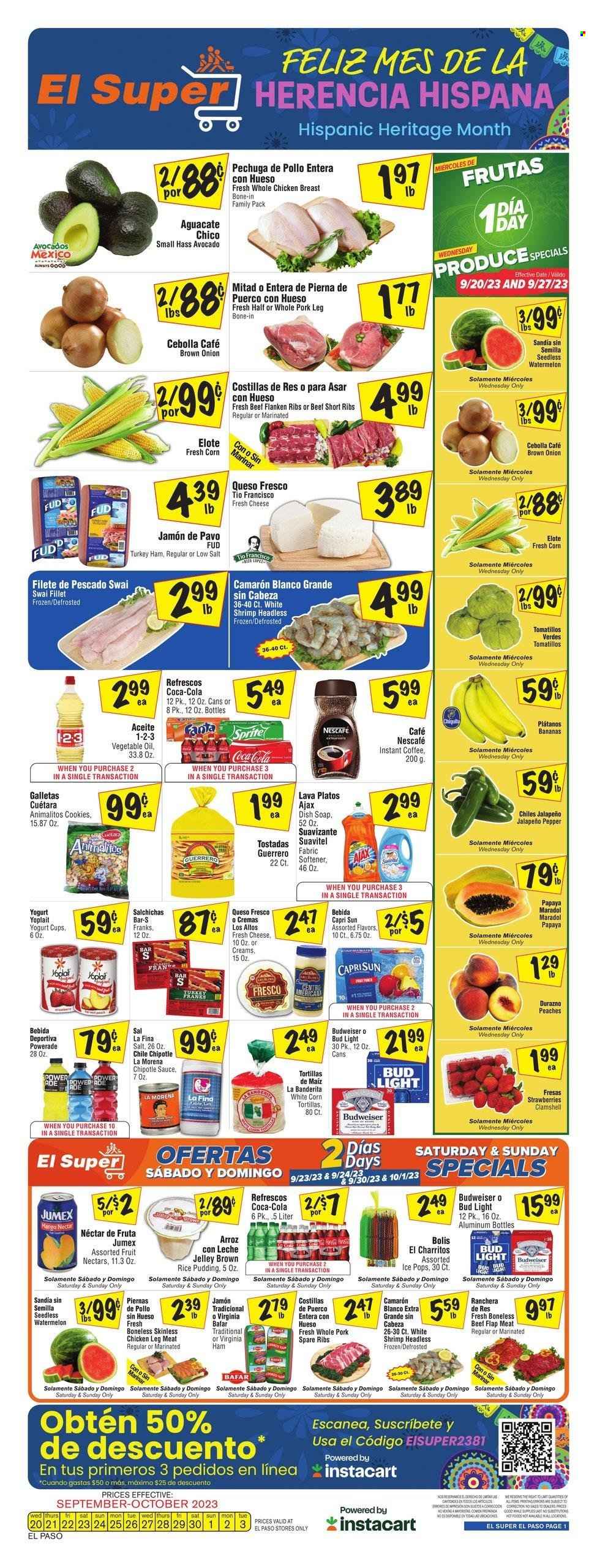 El Super ad - 09/20/2023 - 10/03/2023. Page 1