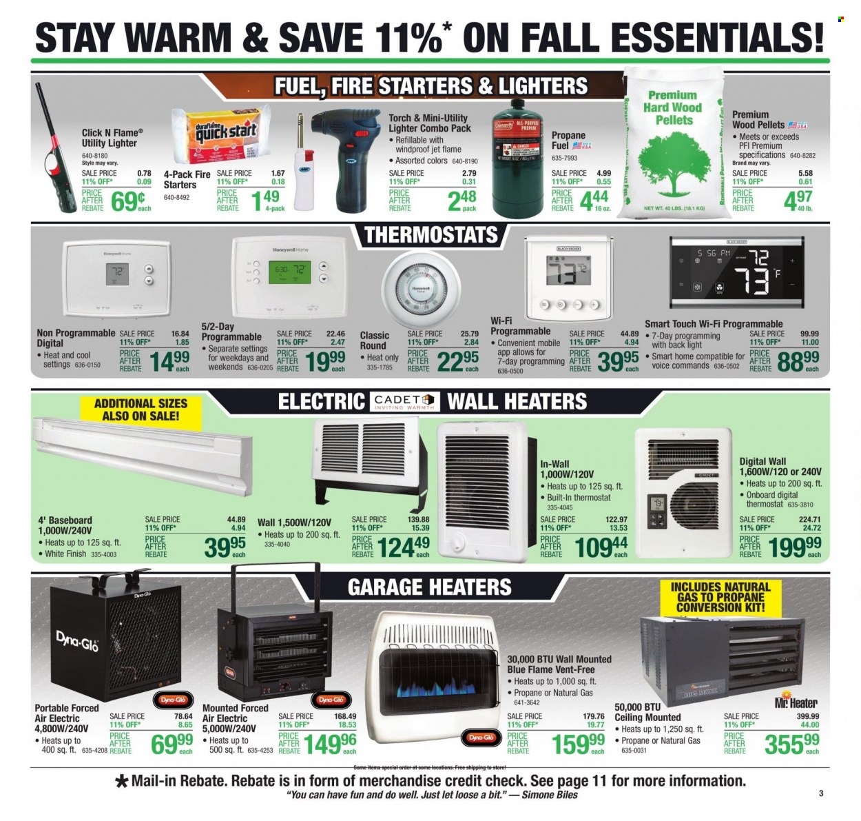 Menards ad - 09/21/2023 - 10/01/2023. Page 6