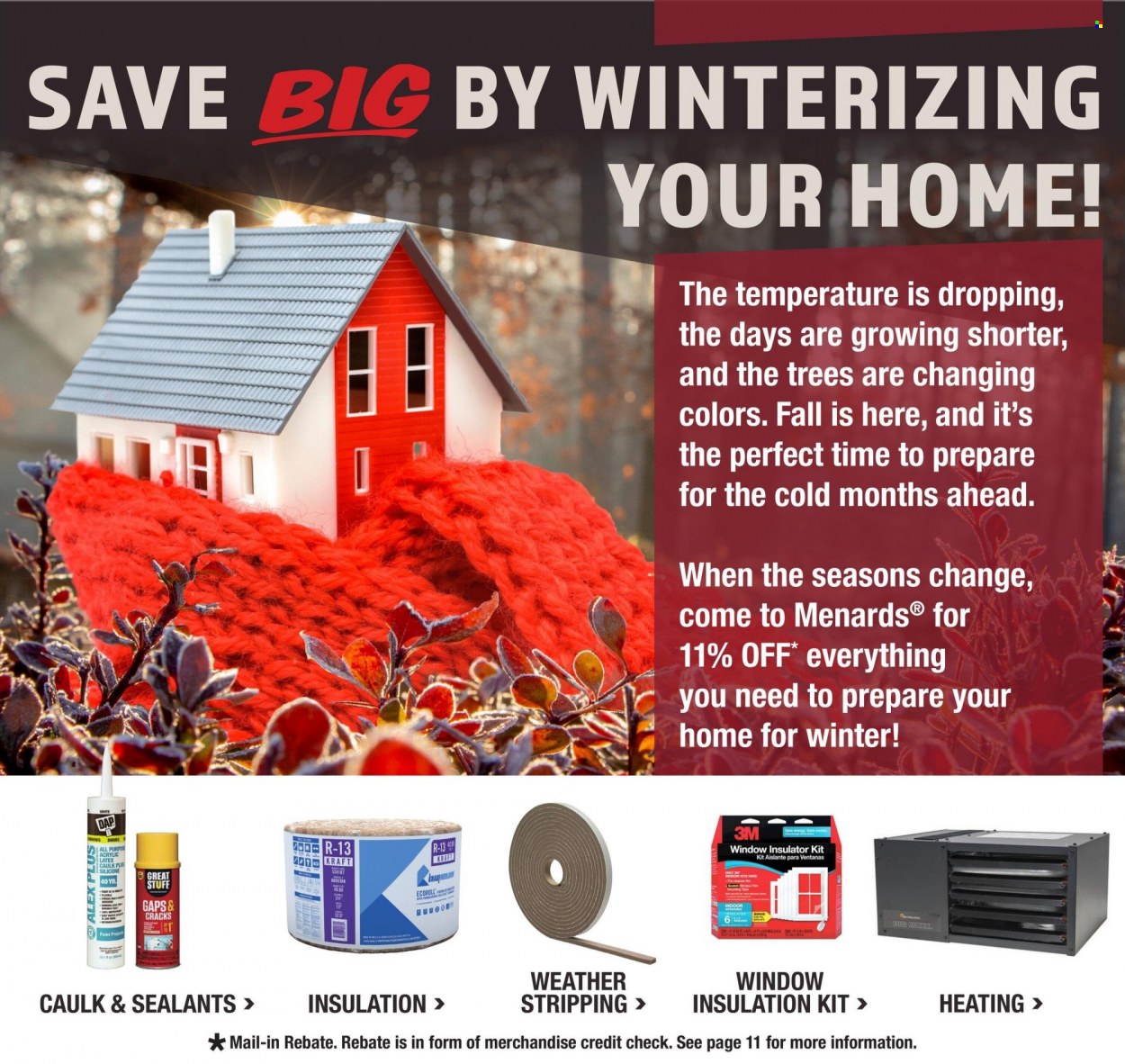 Menards ad - 09/21/2023 - 10/01/2023. Page 7