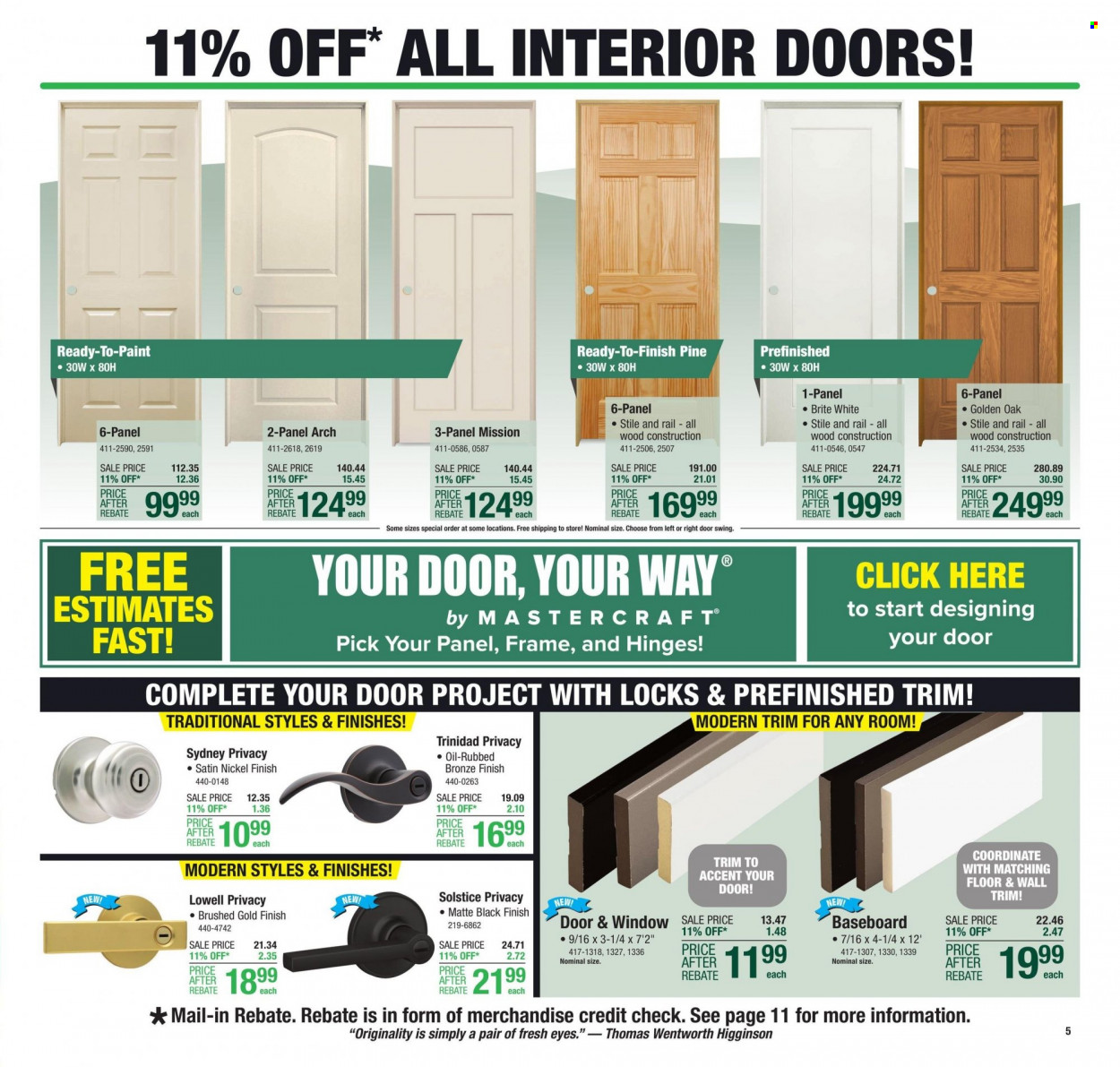 Menards ad - 09/21/2023 - 10/01/2023. Page 11
