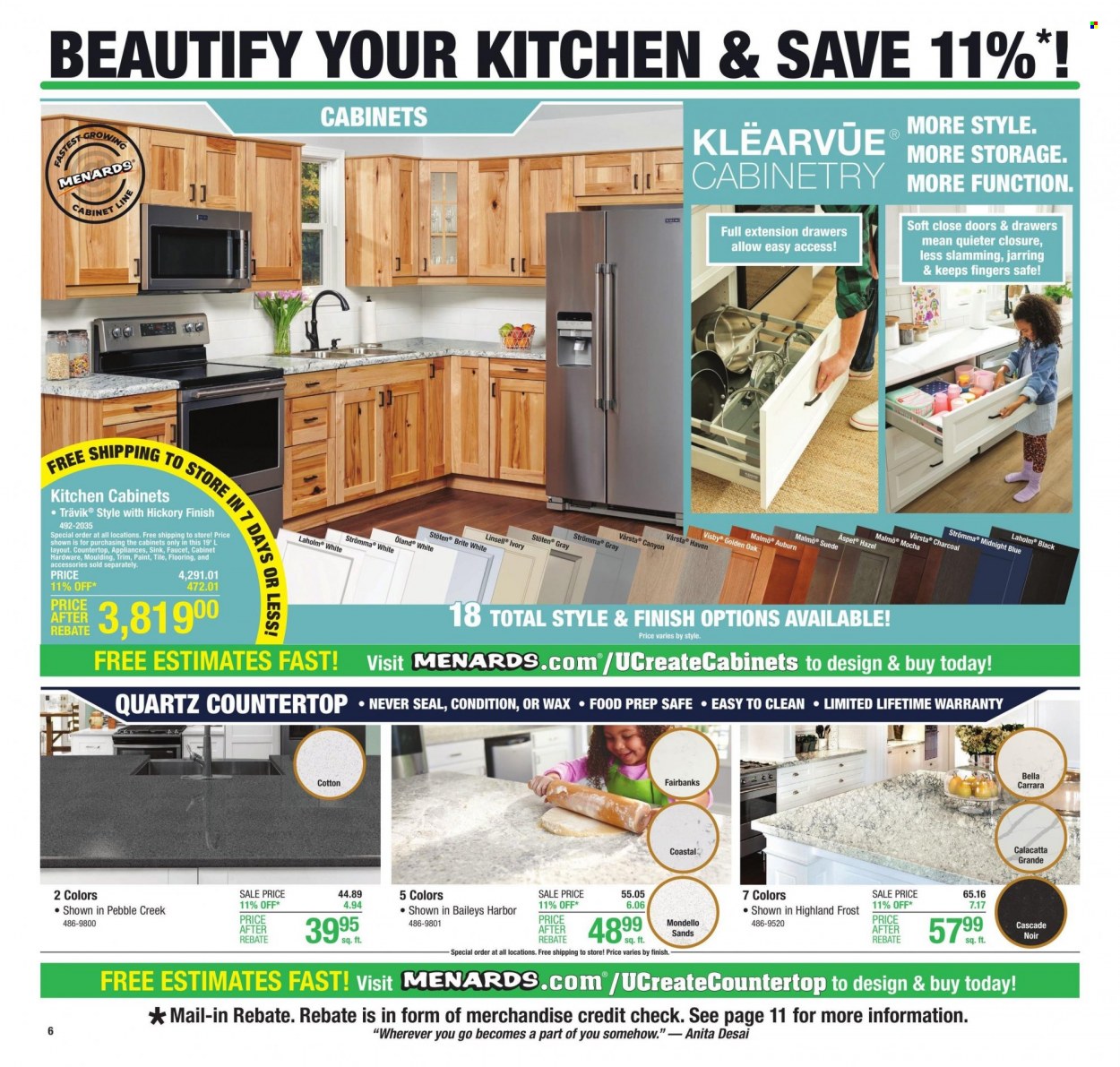 Menards ad - 09/21/2023 - 10/01/2023. Page 13
