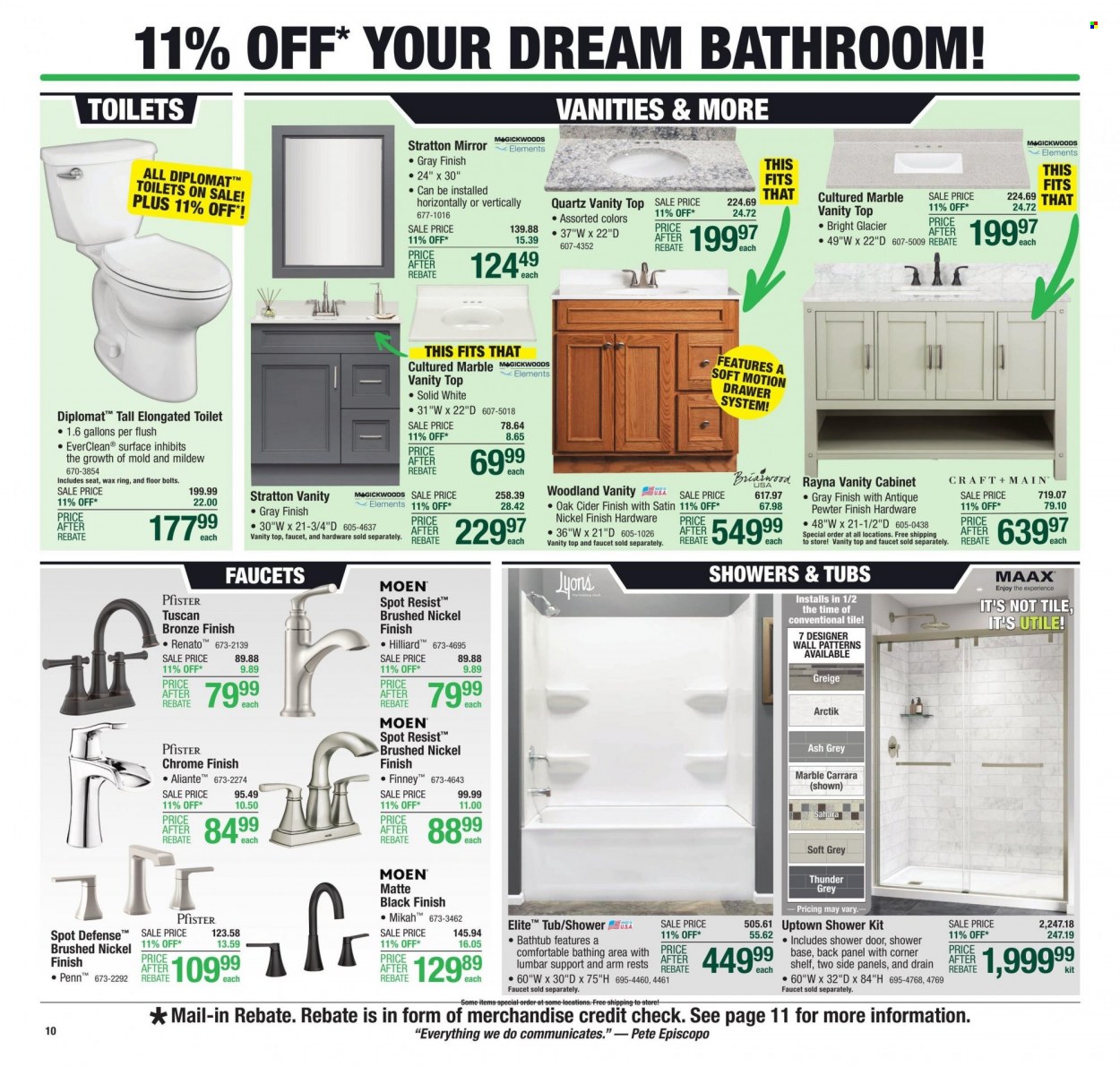 Menards ad - 09/21/2023 - 10/01/2023. Page 18