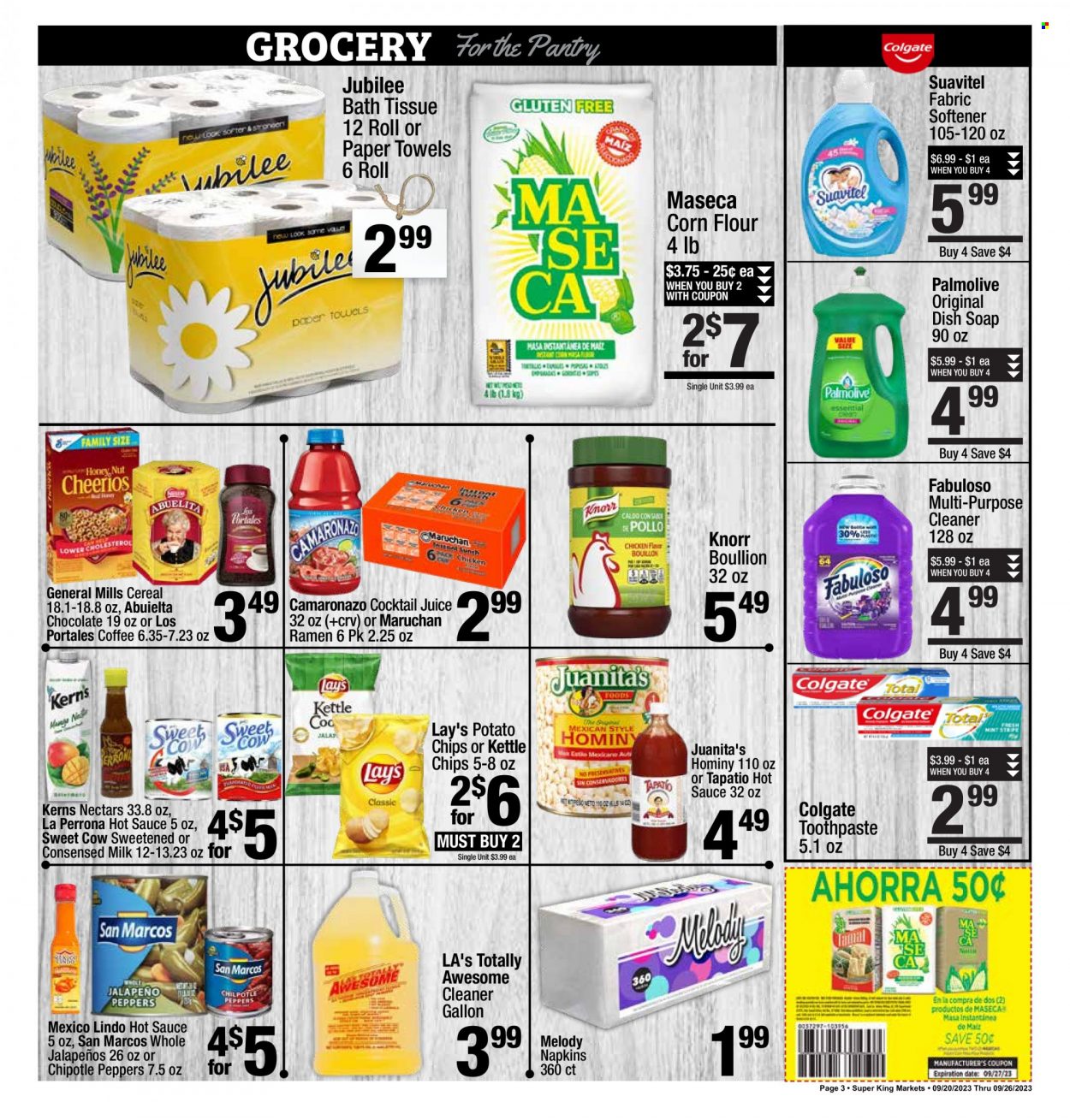 Super King Markets ad - 09/20/2023 - 09/26/2023. Page 3