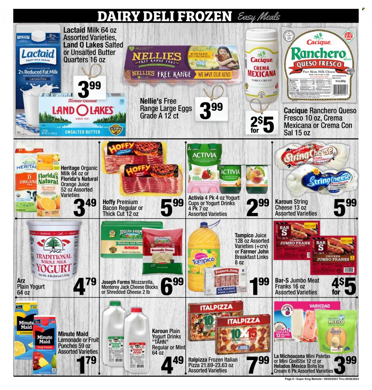 Super King Markets ad - 09/20/2023 - 09/26/2023. Page 6