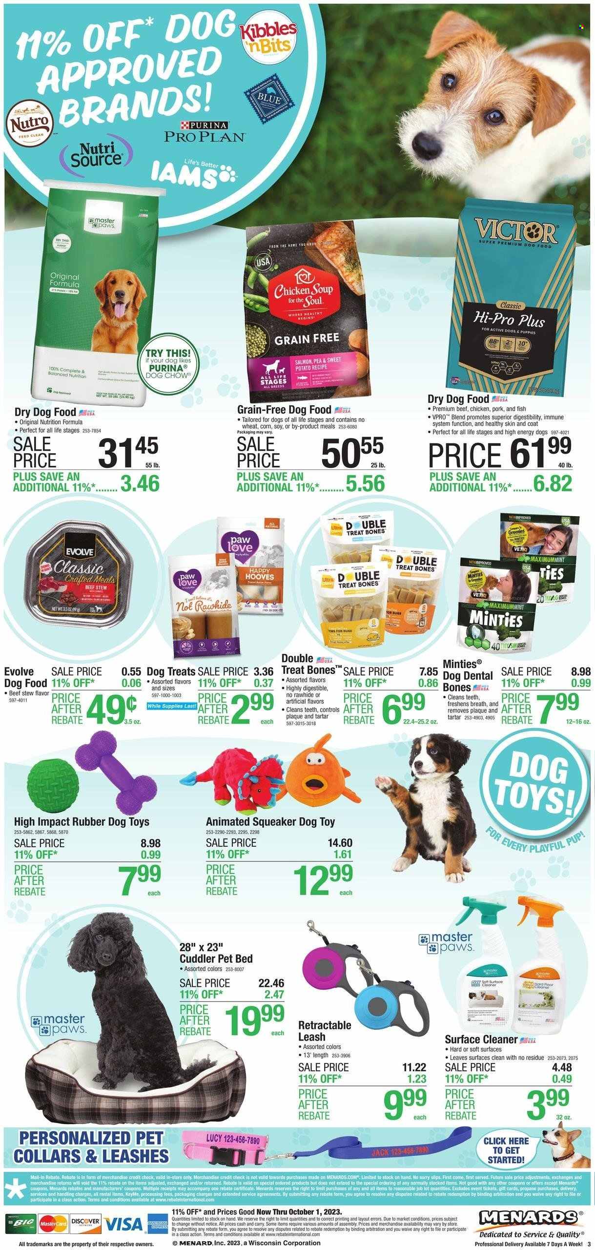 Menards ad - 09/19/2023 - 10/01/2023. Page 3