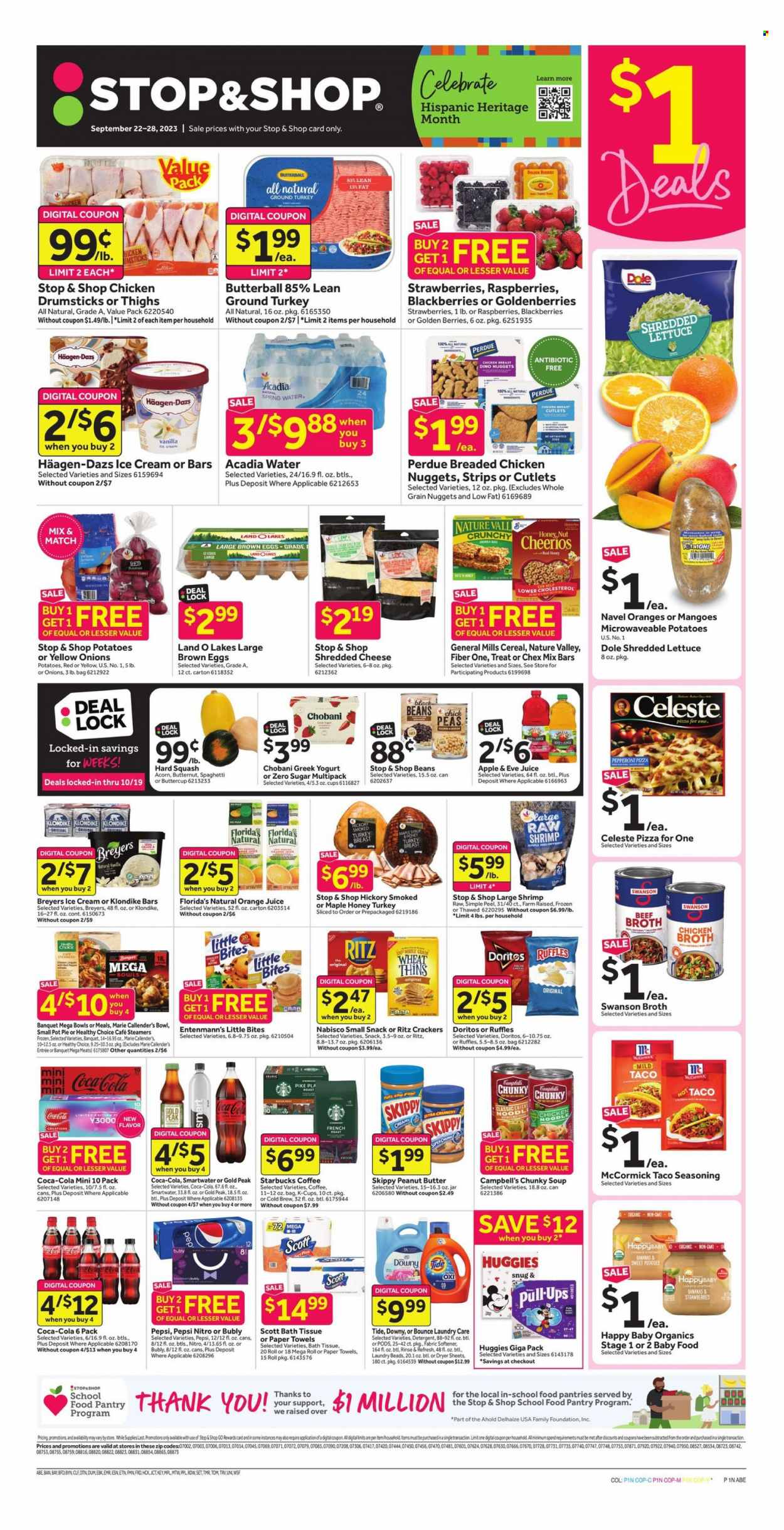 Stop & Shop ad - 09/22/2023 - 09/28/2023. Page 1