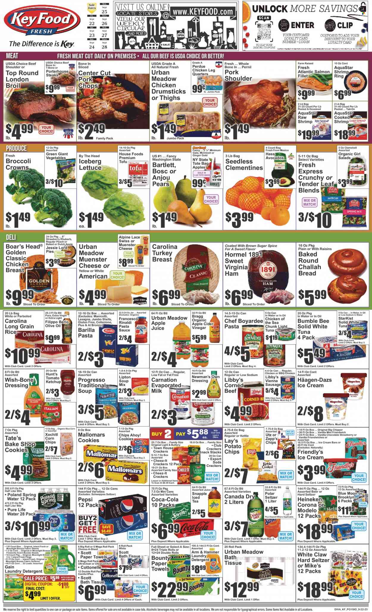 Key Food ad - 09/22/2023 - 09/28/2023. Page 1