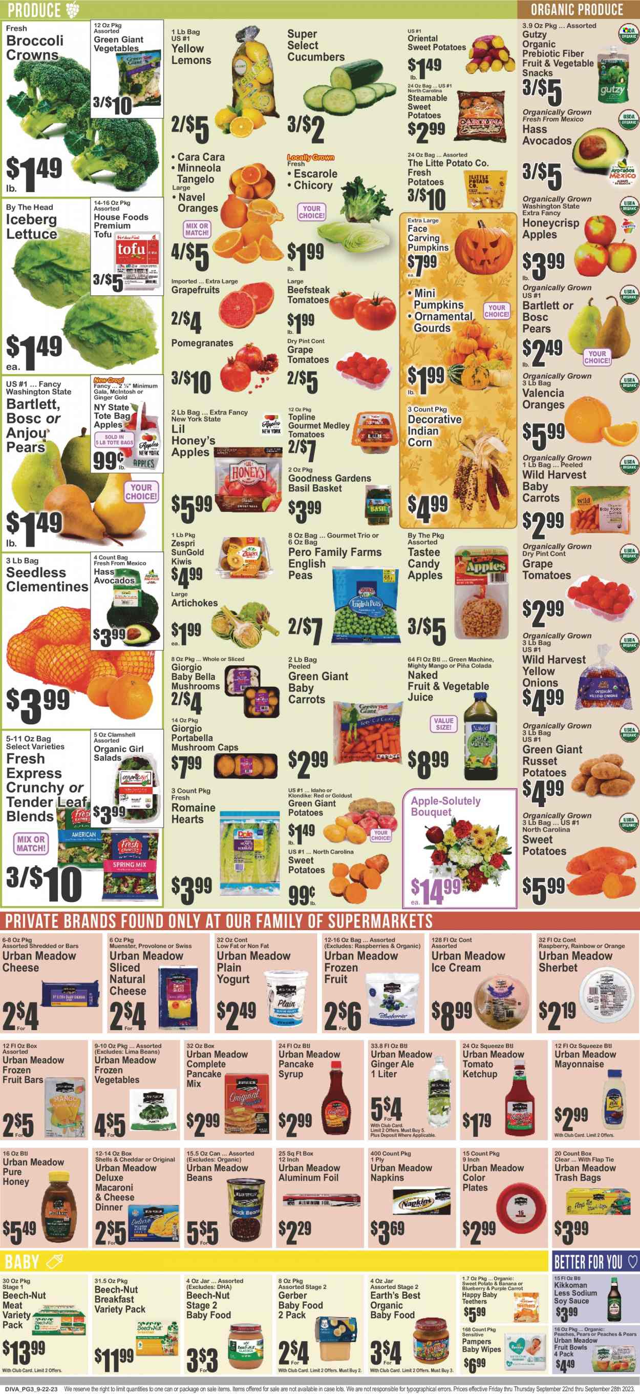 Key Food ad - 09/22/2023 - 09/28/2023. Page 3