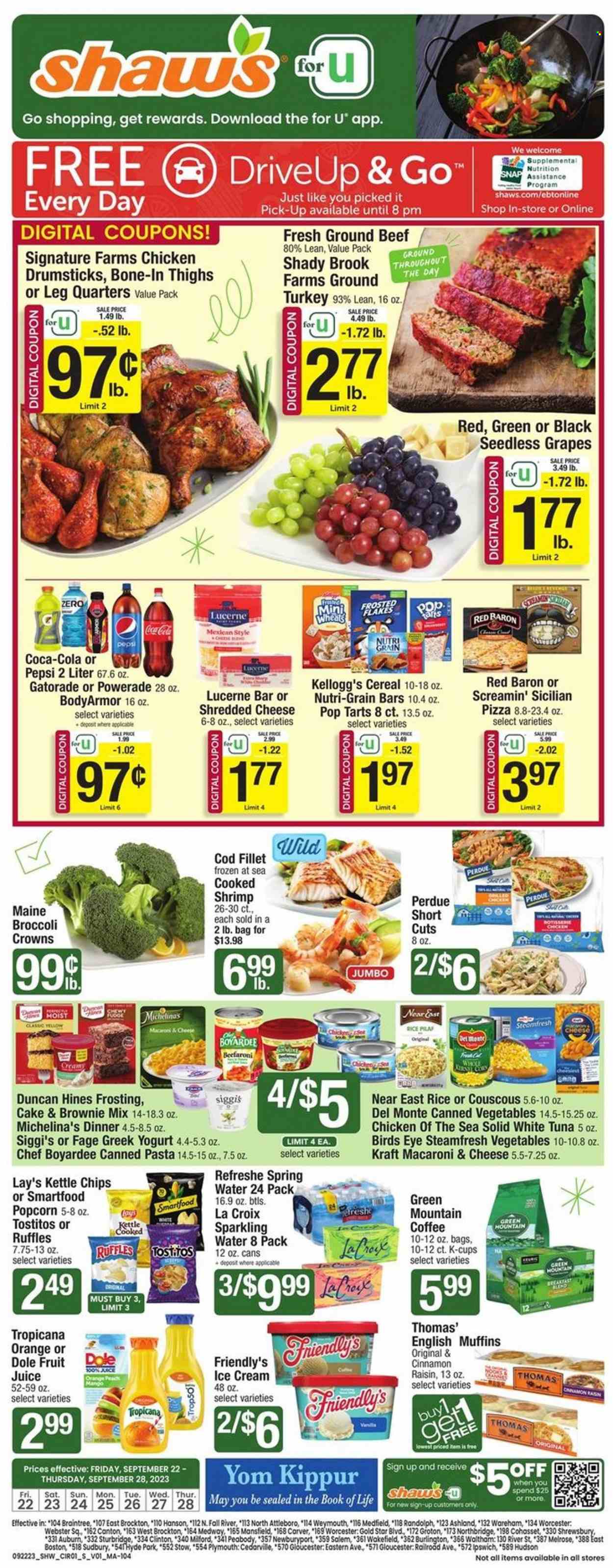 Shaw’s ad - 09/22/2023 - 09/28/2023. Page 1
