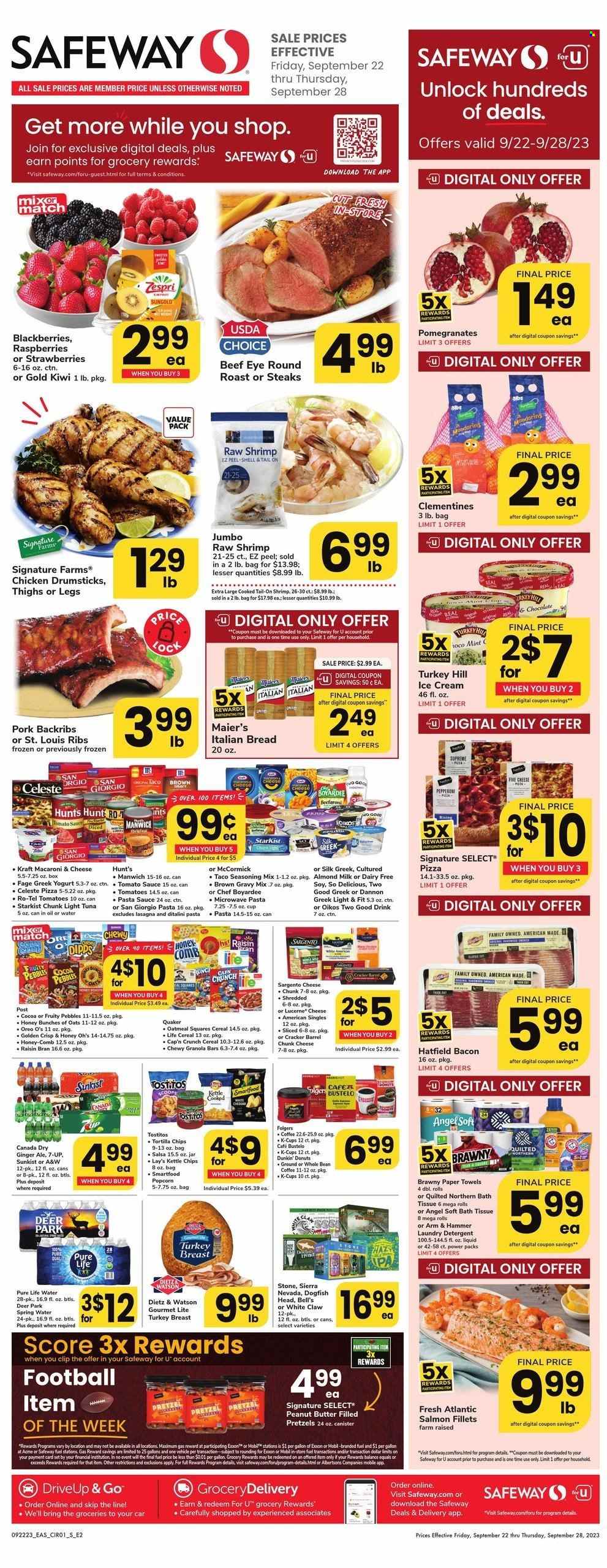 Safeway ad - 09/22/2023 - 09/28/2023. Page 1