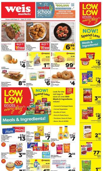 Weis Flyer - 09/21/2023 - 09/27/2023.