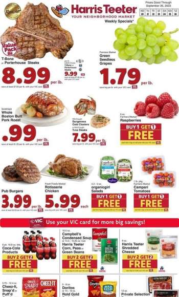 Harris Teeter Flyer - 09/20/2023 - 09/26/2023.