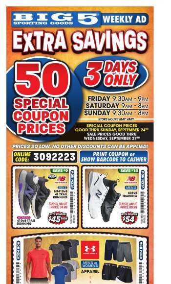 Big 5 Ad