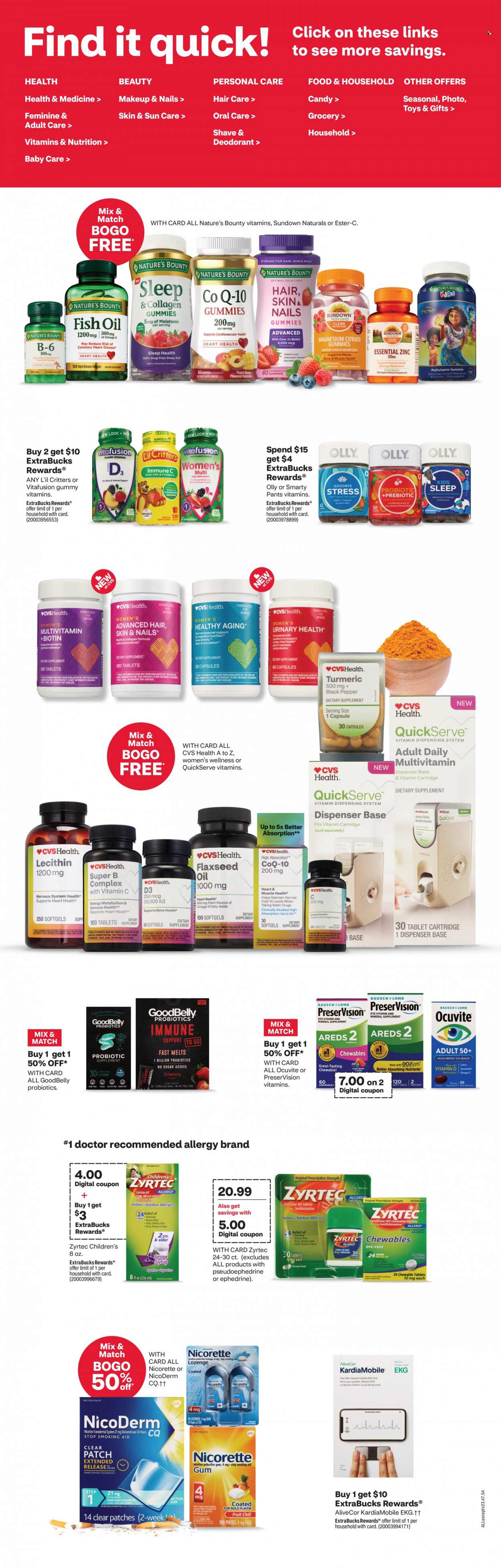 CVS Pharmacy ad - 09/24/2023 - 09/30/2023. Page 4