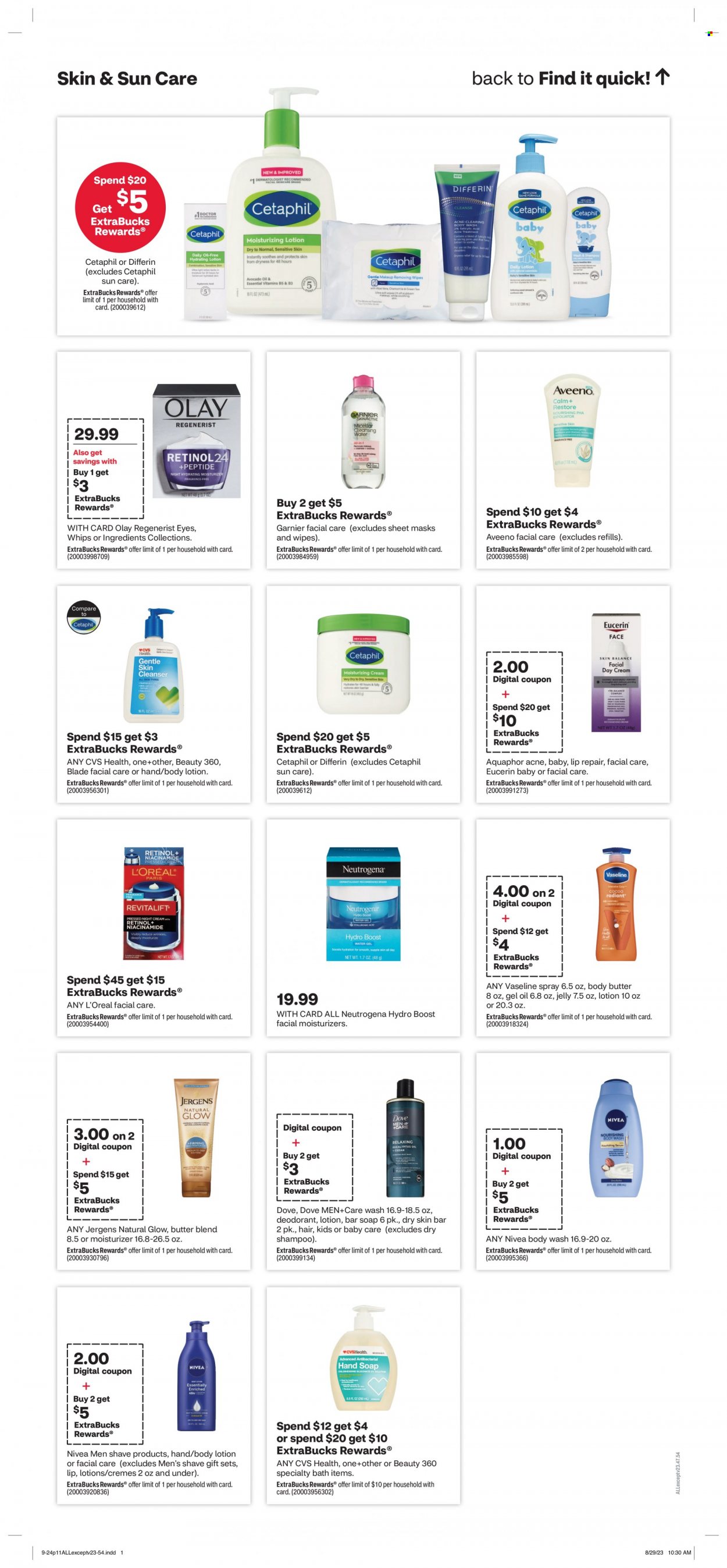 CVS Pharmacy ad - 09/24/2023 - 09/30/2023. Page 12