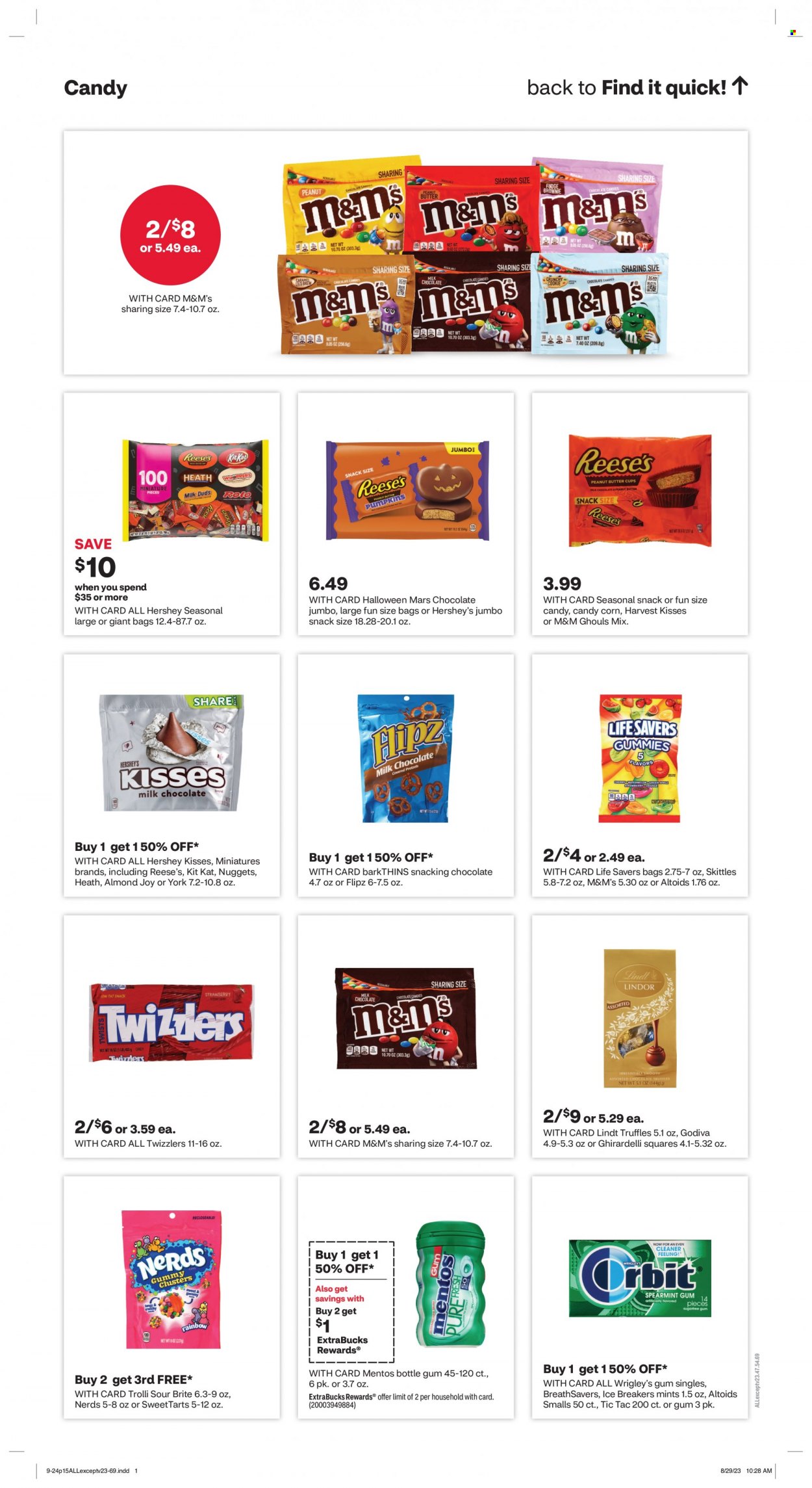 CVS Pharmacy ad - 09/24/2023 - 09/30/2023. Page 16