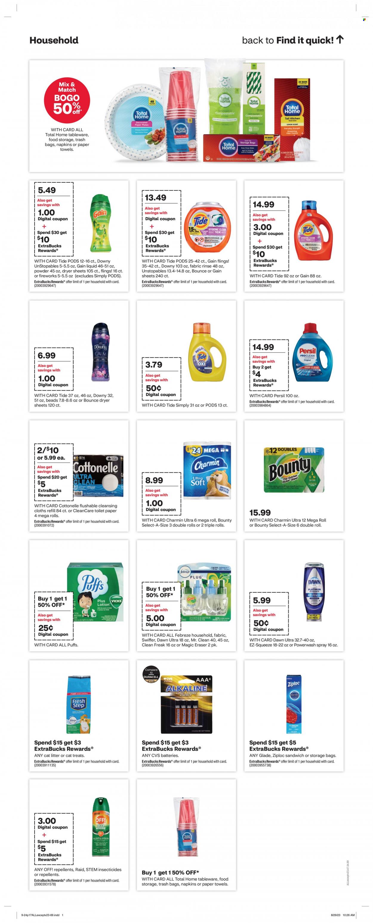 CVS Pharmacy ad - 09/24/2023 - 09/30/2023. Page 18