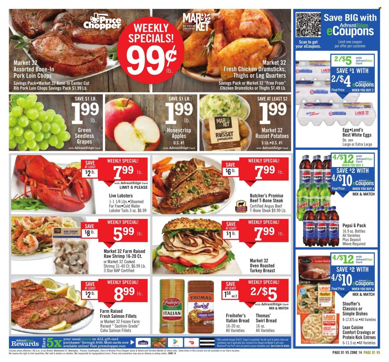 Price Chopper ad - 09/24/2023 - 09/30/2023. Page 1