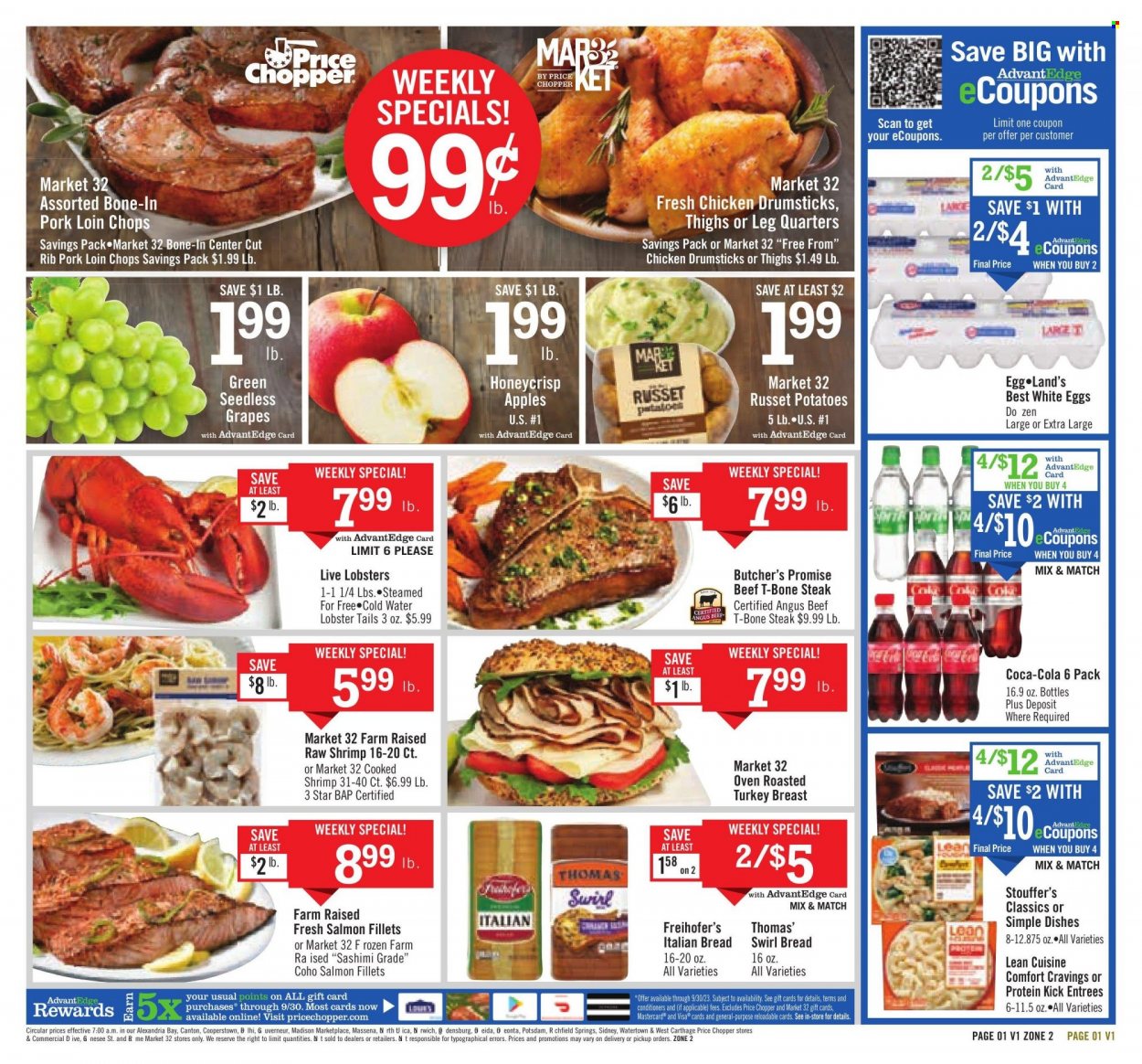 Price Chopper ad - 09/24/2023 - 09/30/2023. Page 1