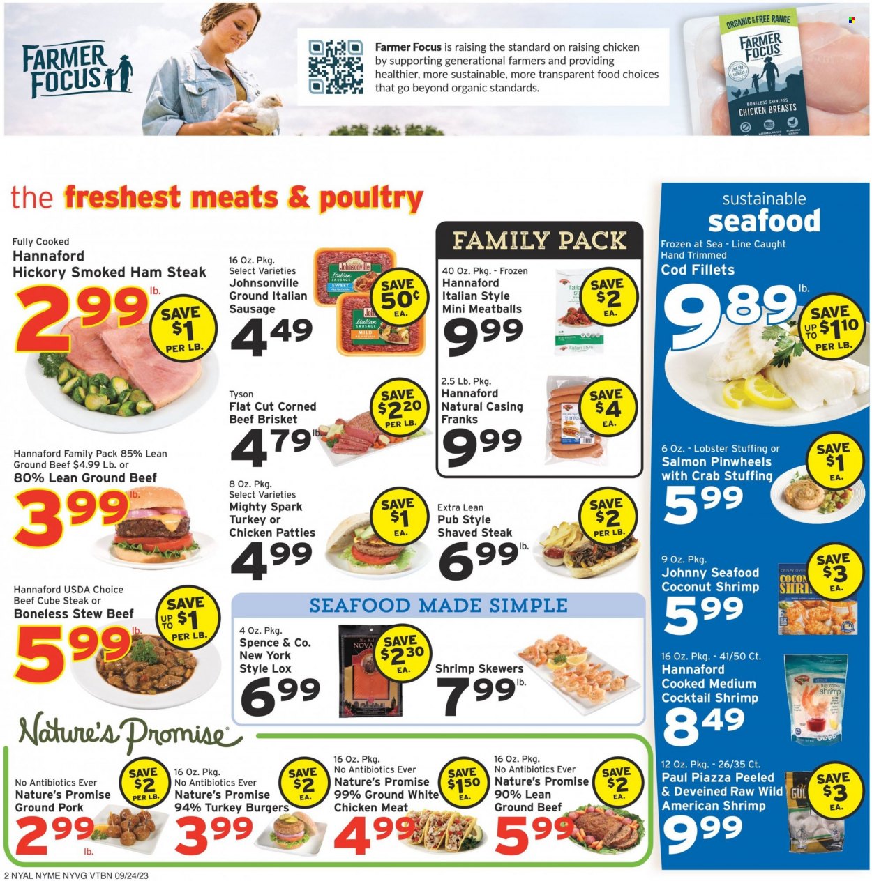 Hannaford ad - 09/24/2023 - 09/30/2023. Page 2