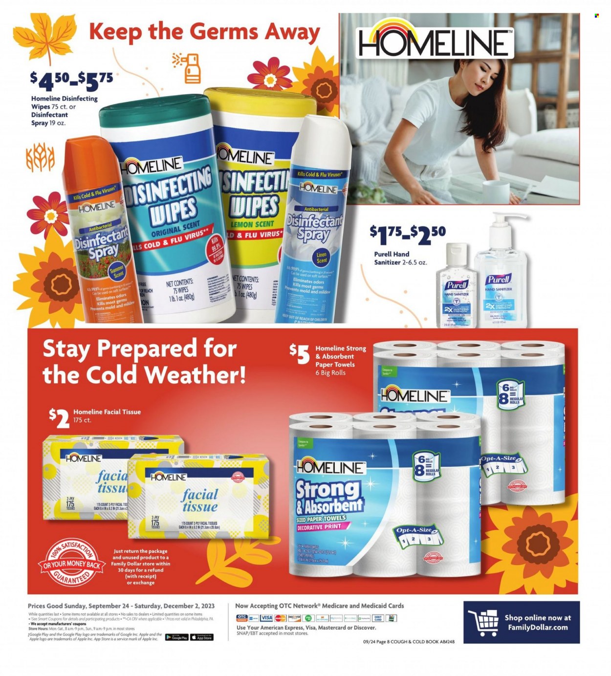 Family Dollar ad - 09/24/2023 - 12/02/2023. Page 9