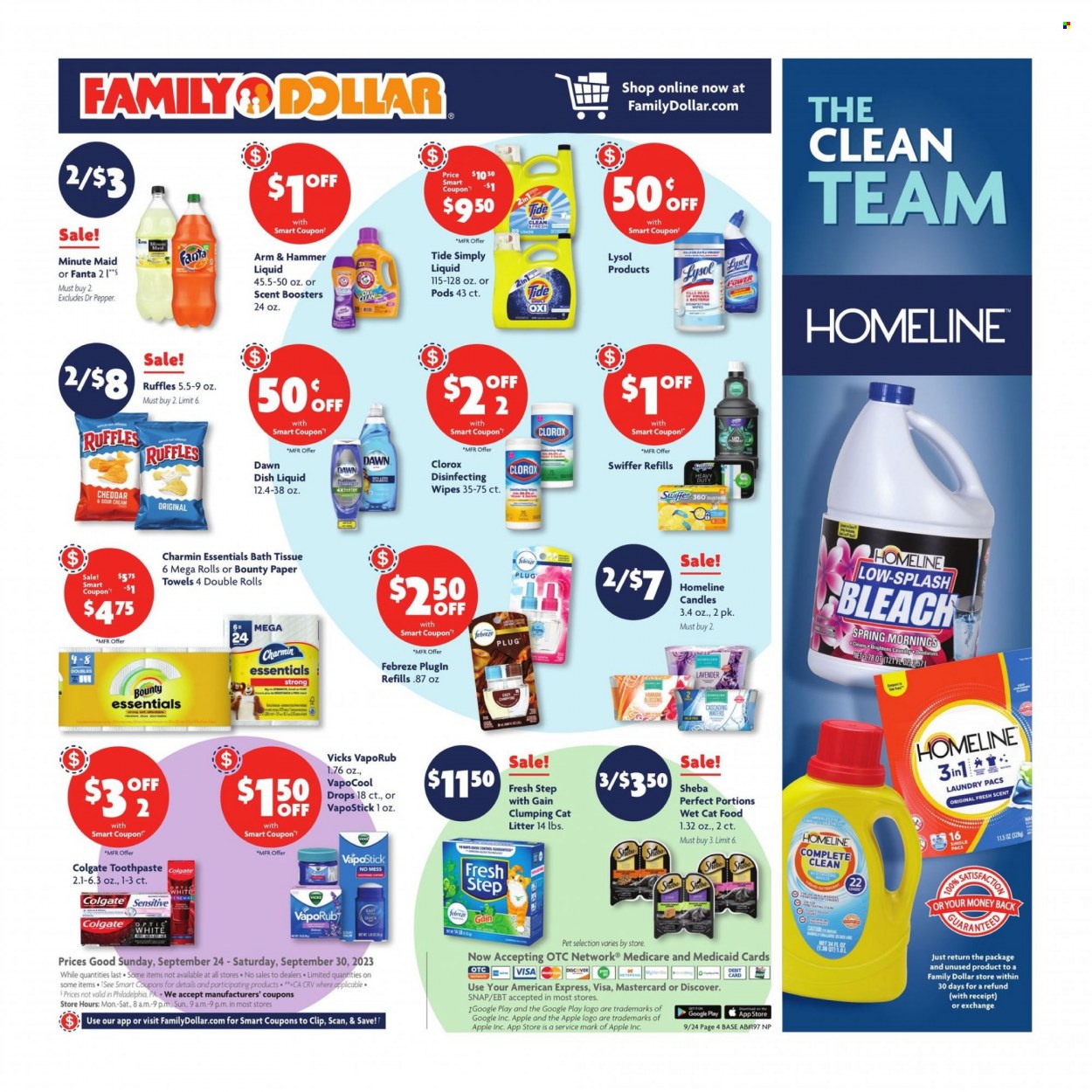 Family Dollar ad - 09/24/2023 - 09/30/2023. Page 5
