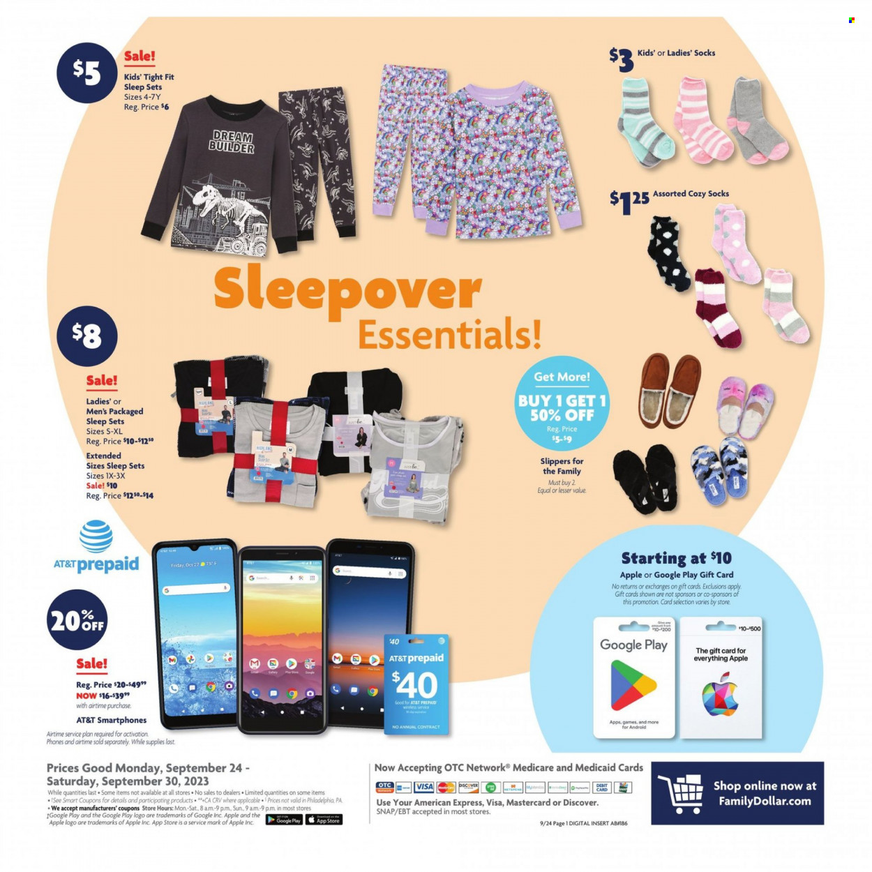 Family Dollar ad - 09/24/2023 - 09/30/2023. Page 9