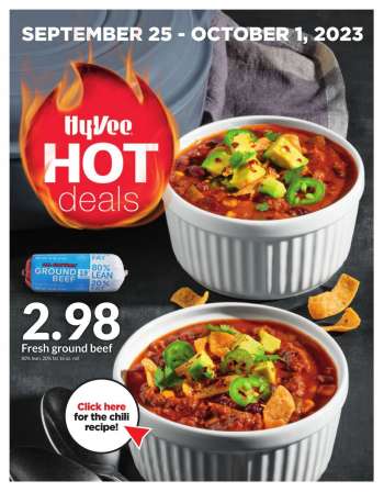Hy-Vee Flyer - 09/25/2023 - 10/01/2023.