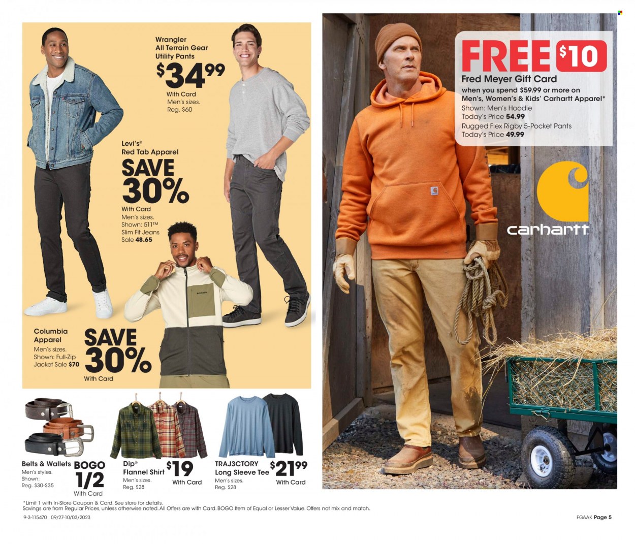 Fred Meyer ad - 09/27/2023 - 10/03/2023. Page 5