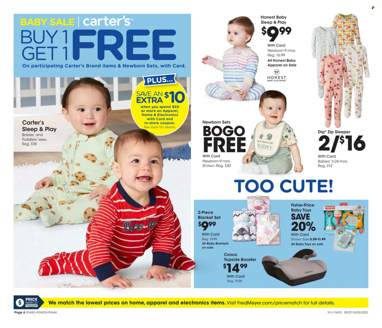 Fred Meyer ad - 09/27/2023 - 10/03/2023. Page 6