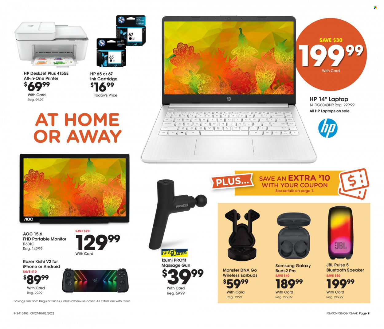Fred Meyer ad - 09/27/2023 - 10/03/2023. Page 9