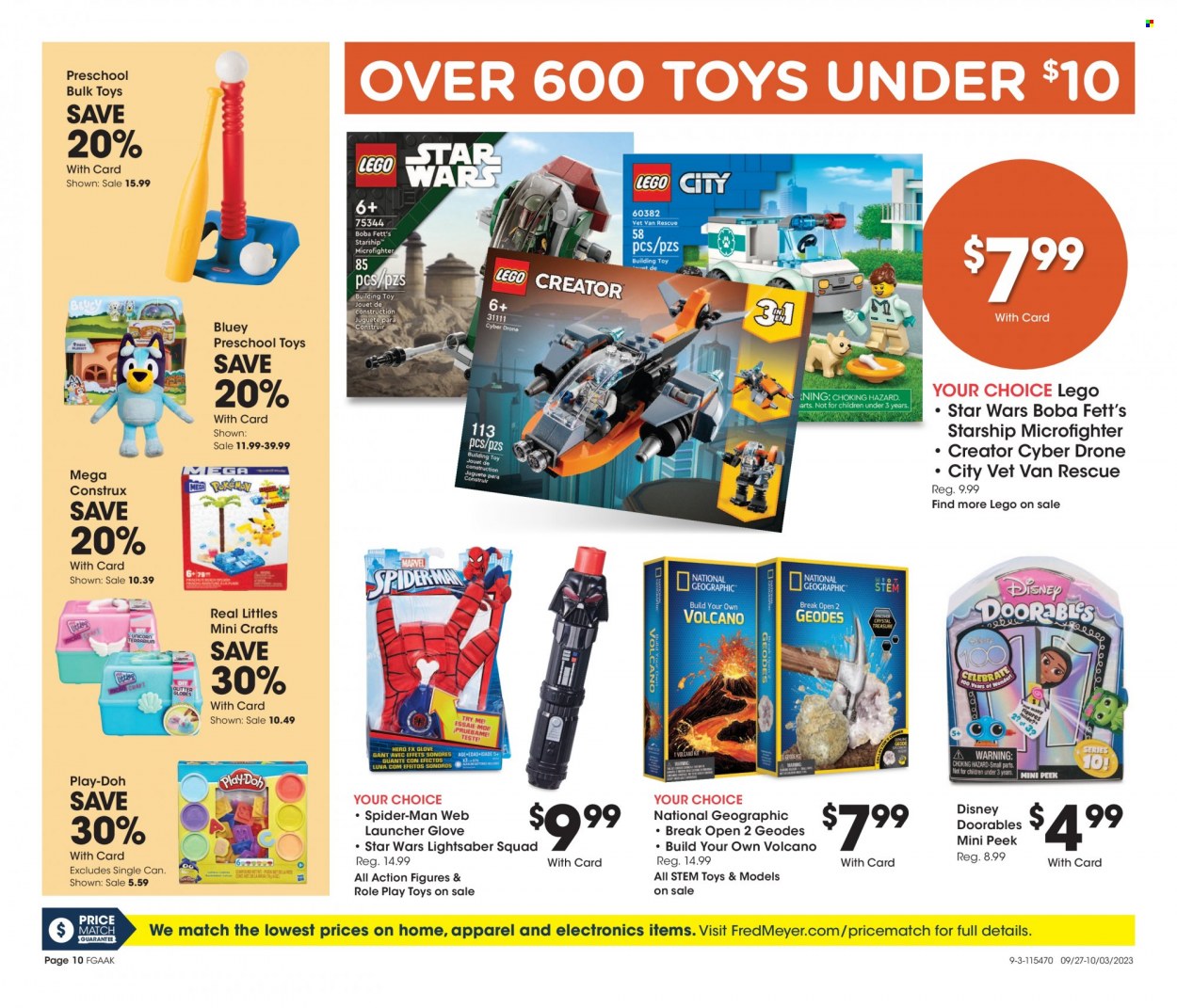 Fred Meyer ad - 09/27/2023 - 10/03/2023. Page 10
