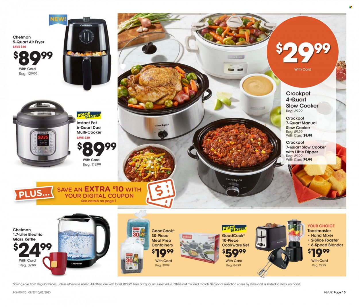 Fred Meyer ad - 09/27/2023 - 10/03/2023. Page 15