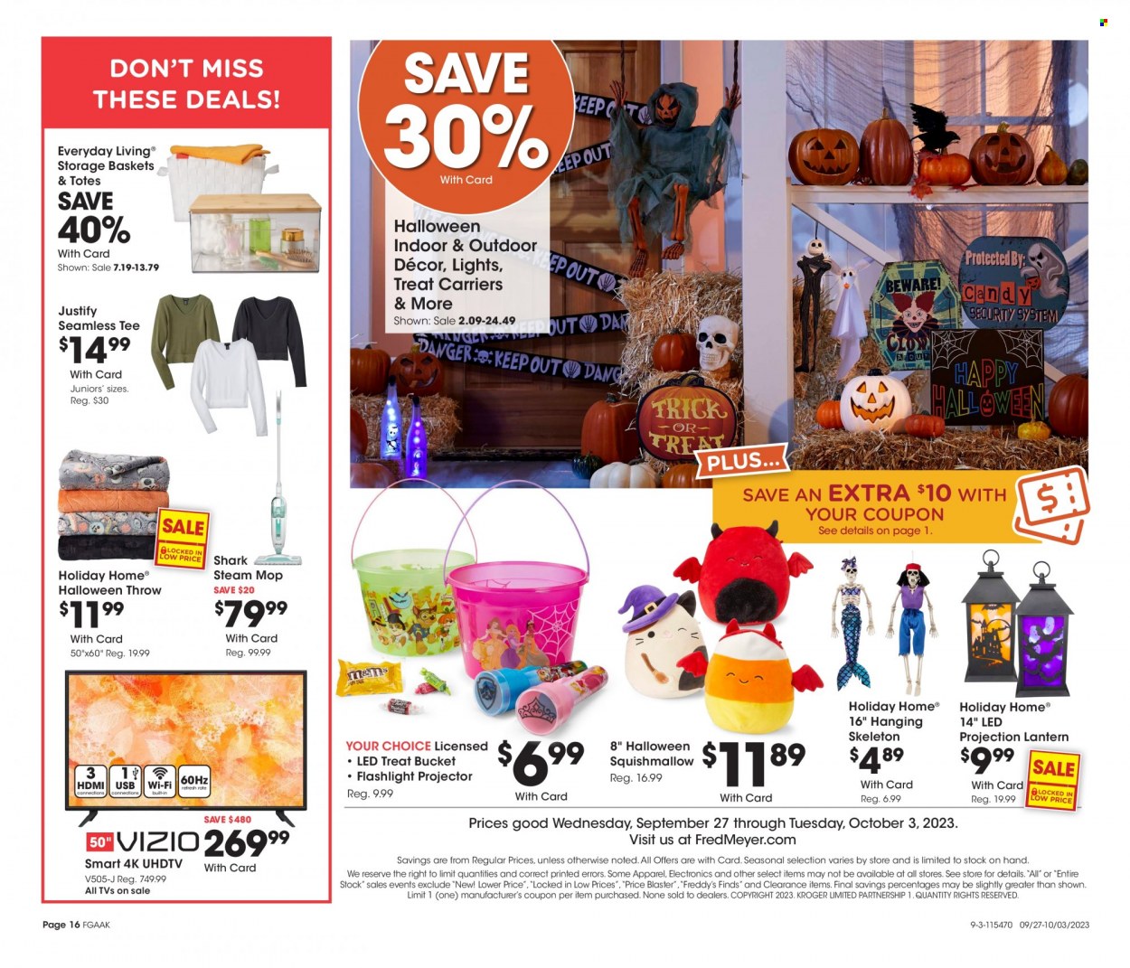 Fred Meyer ad - 09/27/2023 - 10/03/2023. Page 16