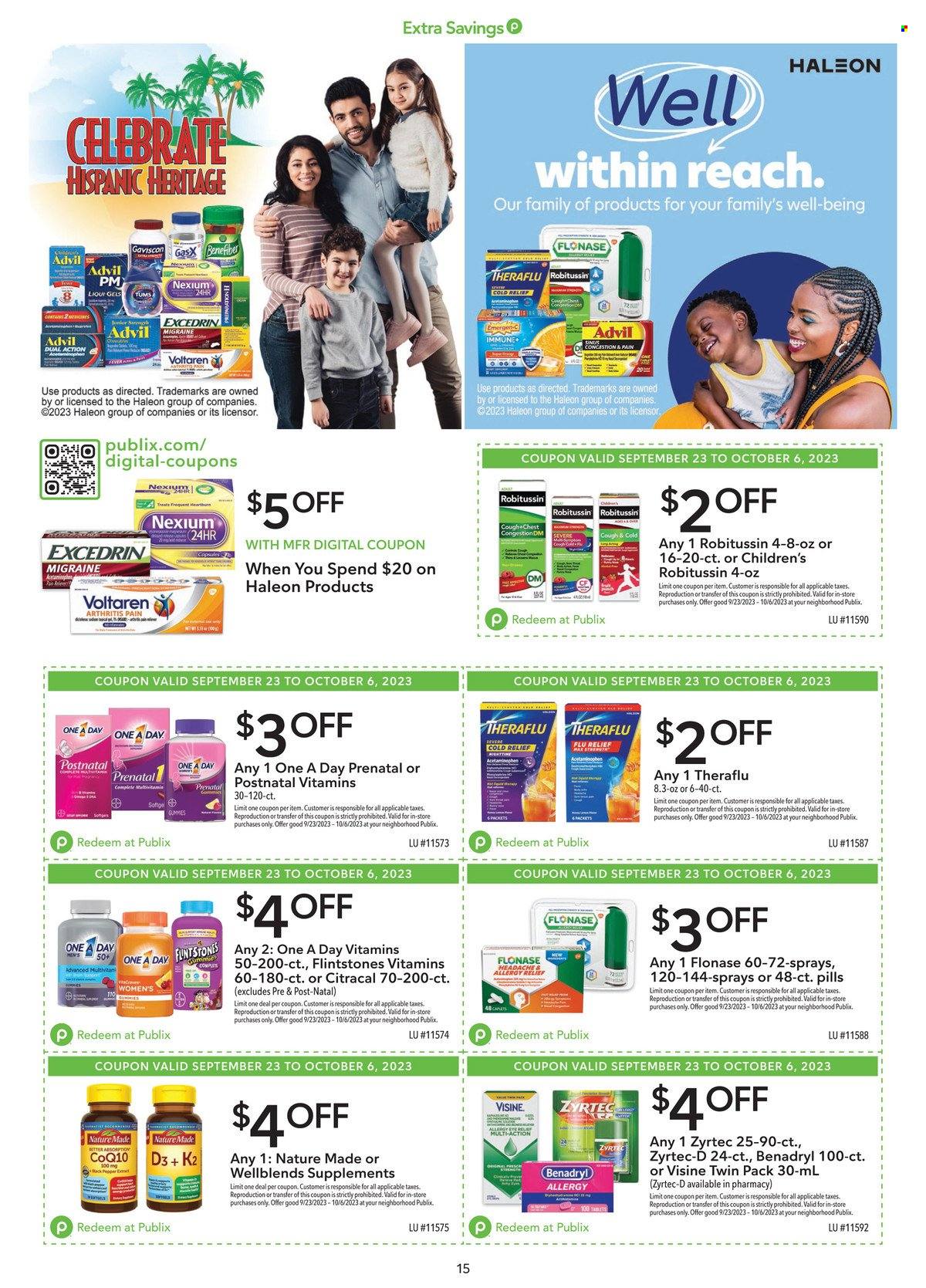 Publix ad - 09/23/2023 - 10/06/2023. Page 15