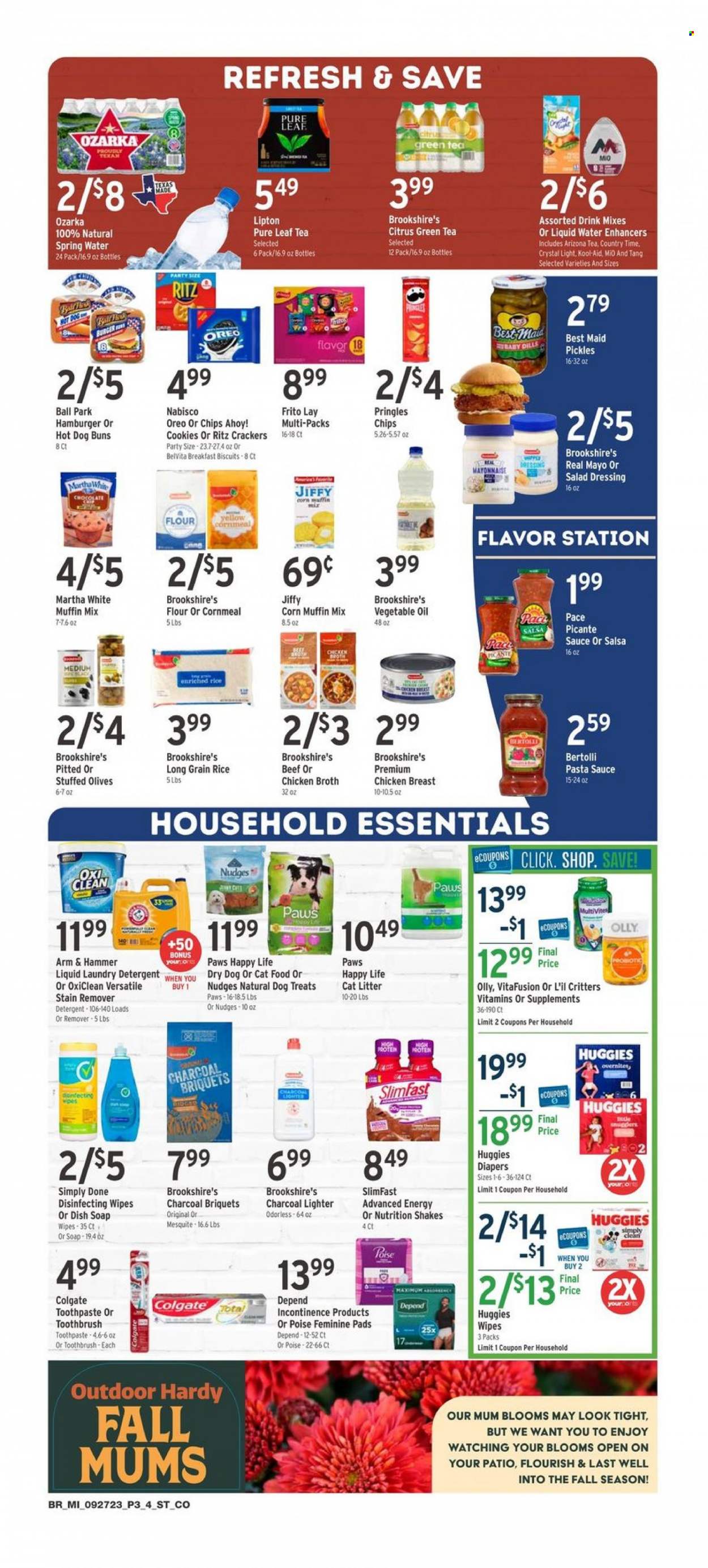 Brookshires ad - 09/27/2023 - 10/03/2023. Page 3