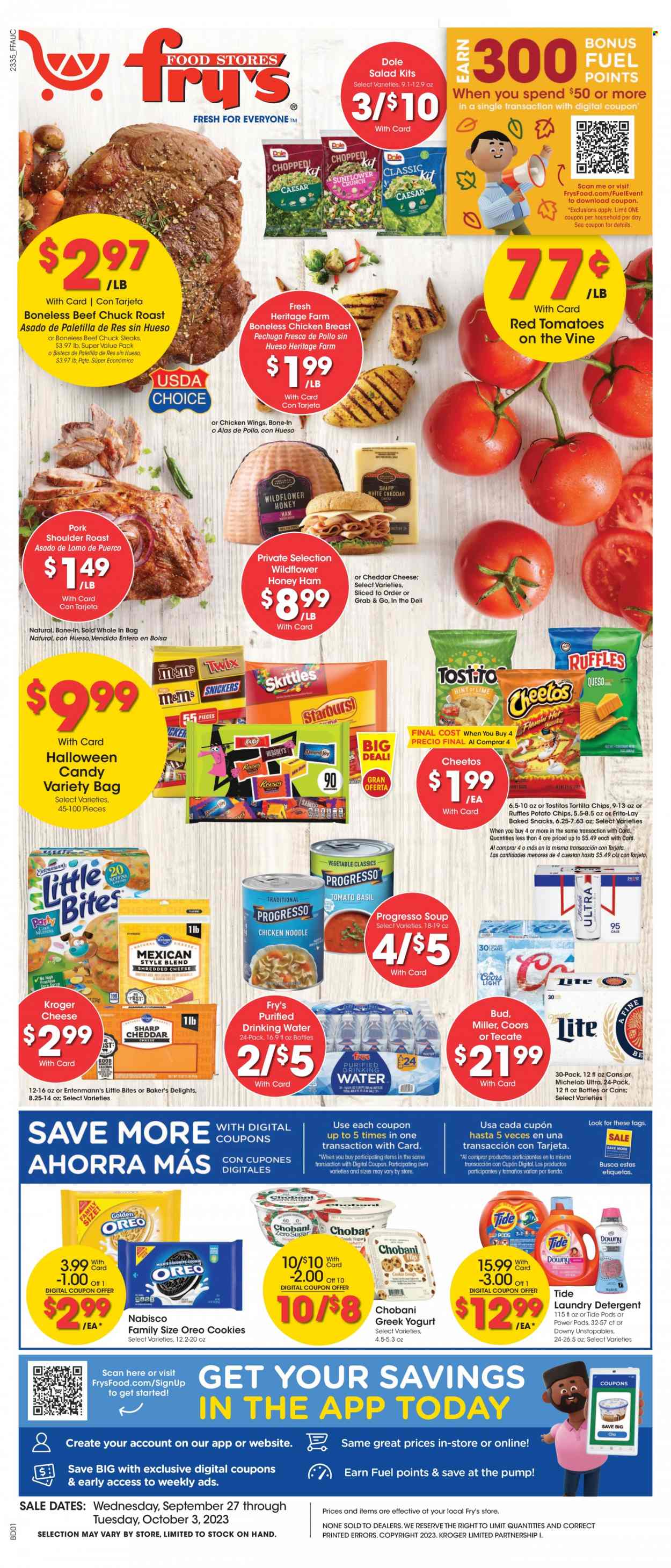 Fry’s ad - 09/27/2023 - 10/03/2023. Page 1