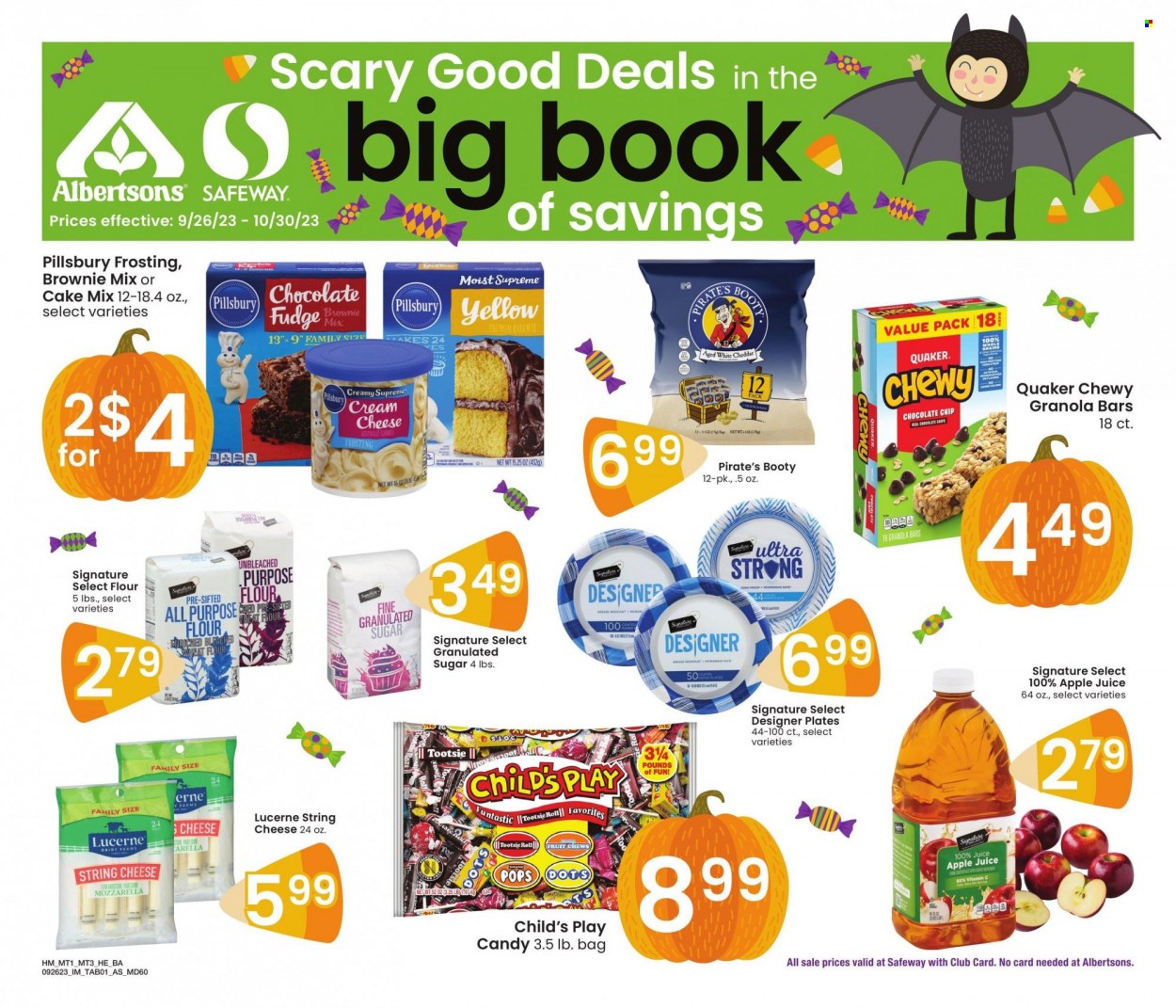 Safeway ad - 09/26/2023 - 10/30/2023. Page 1