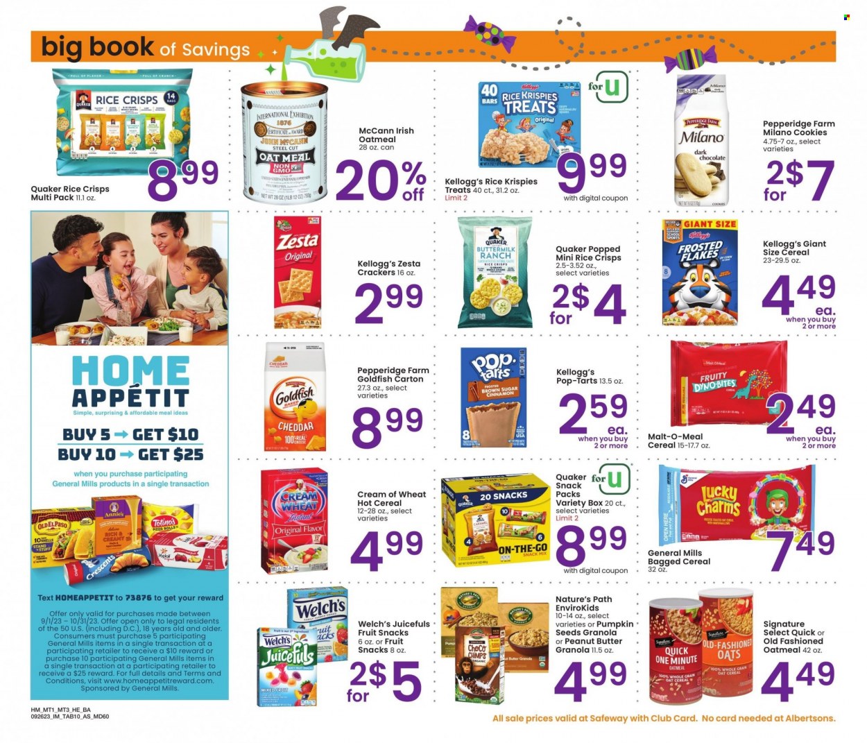 Safeway ad - 09/26/2023 - 10/30/2023. Page 10
