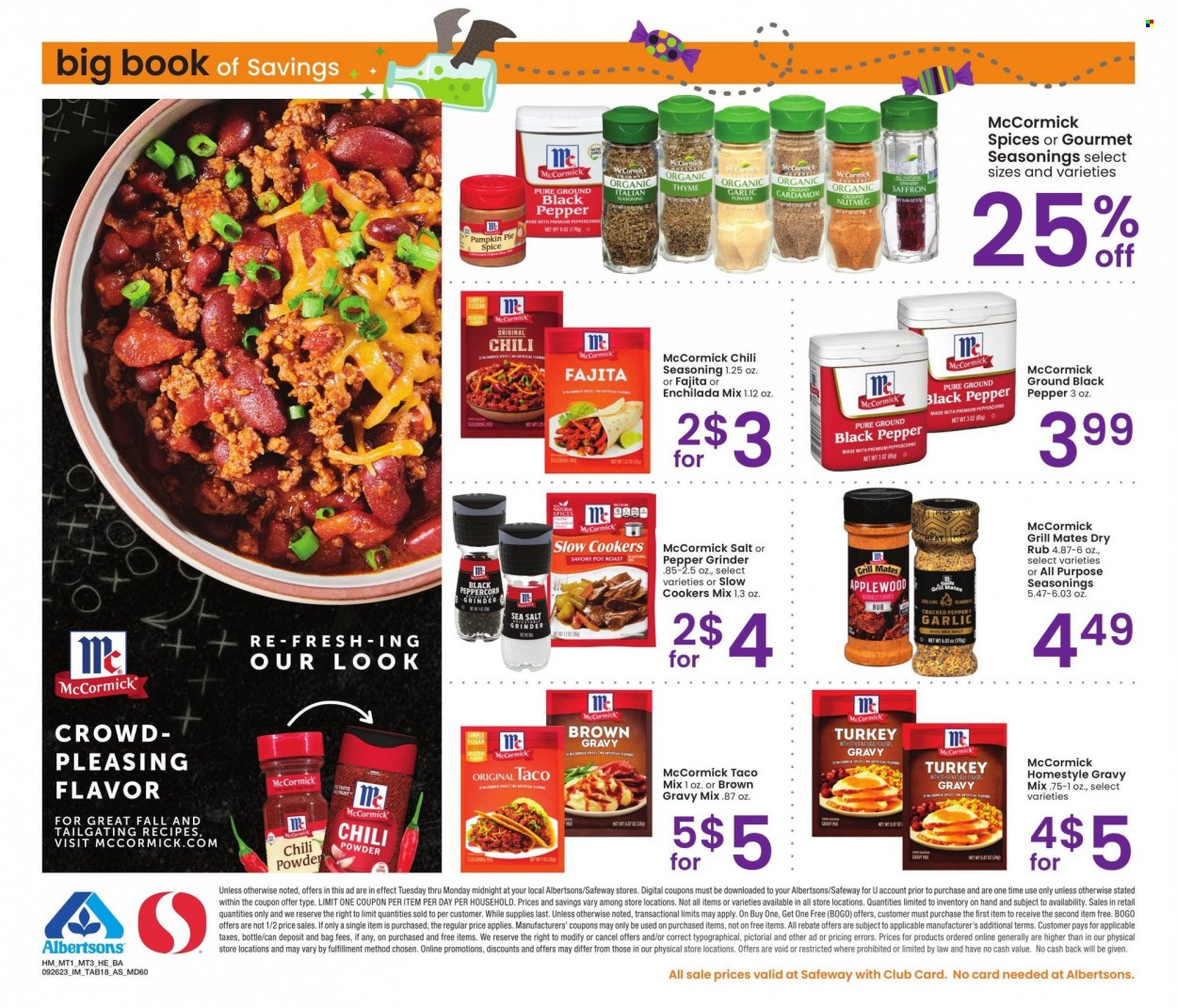 Safeway ad - 09/26/2023 - 10/30/2023. Page 18