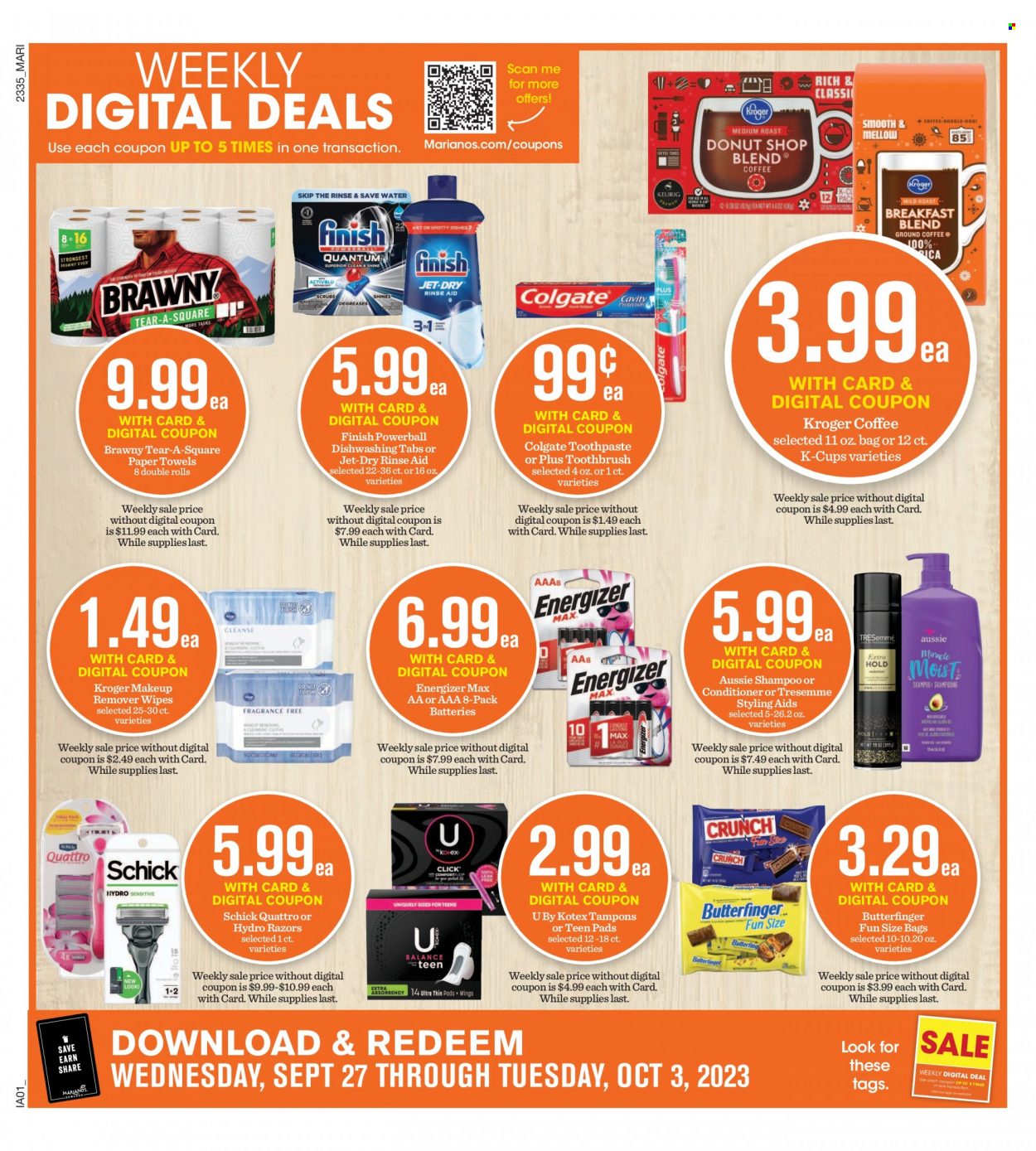 Mariano’s ad - 09/27/2023 - 10/03/2023. Page 12