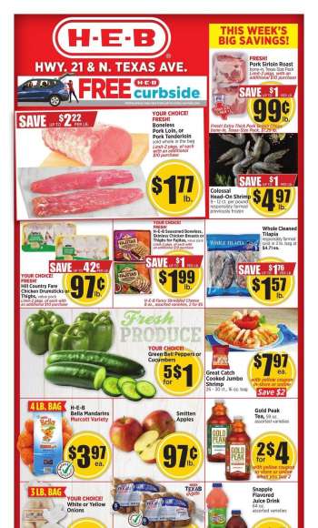 H-E-B Flyer - 09/27/2023 - 10/03/2023.