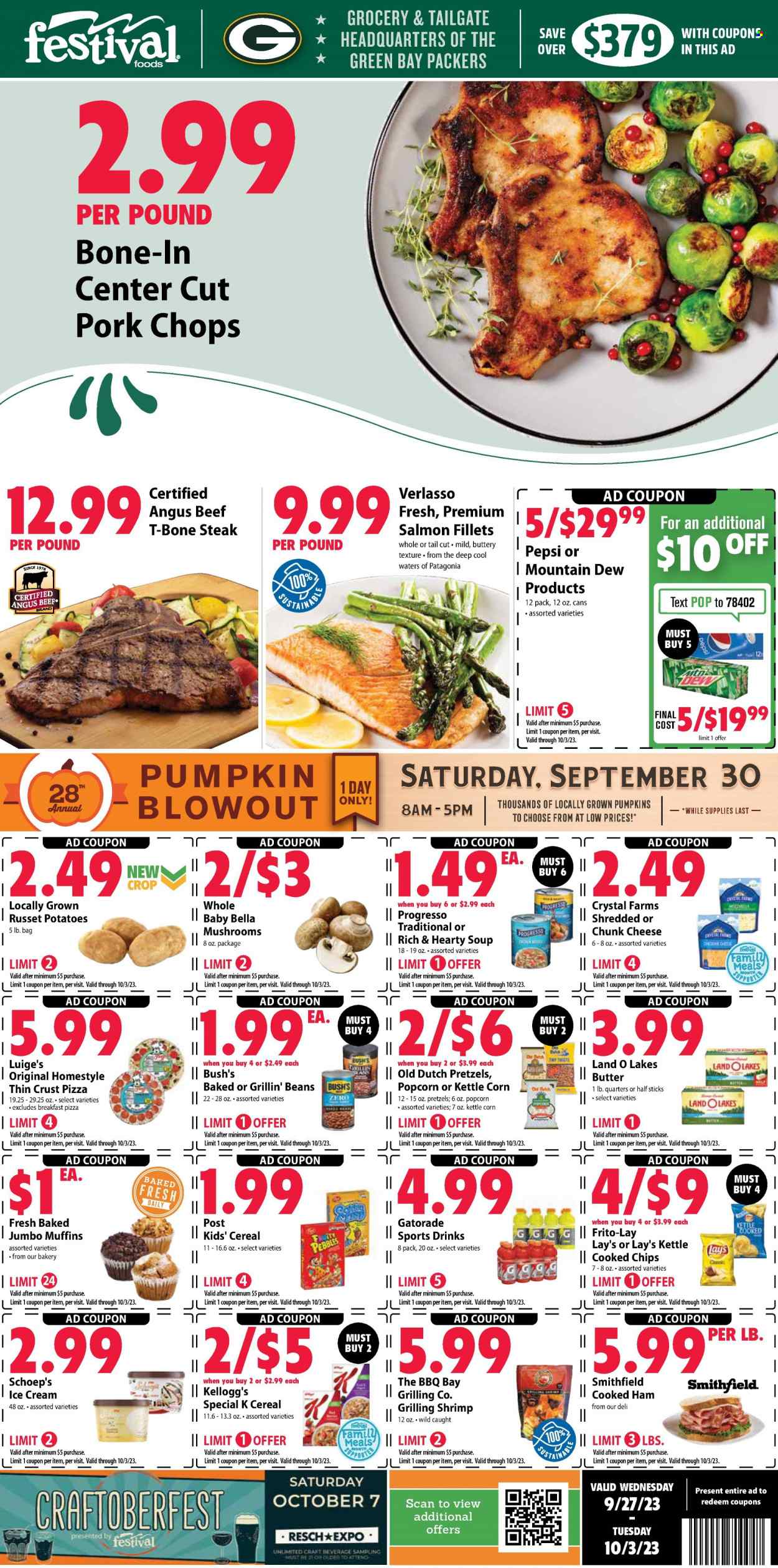 Festival Foods ad - 09/27/2023 - 10/03/2023. Page 1