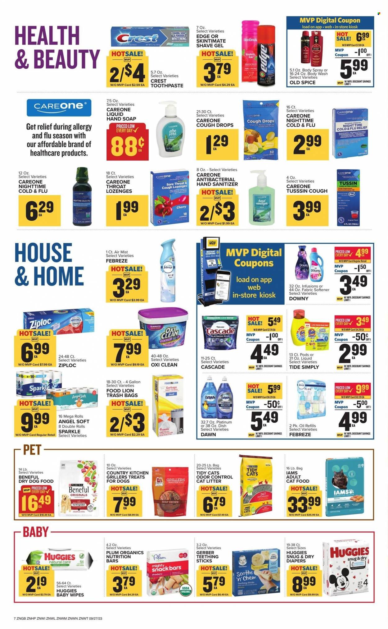 Food Lion ad - 09/27/2023 - 10/03/2023. Page 7