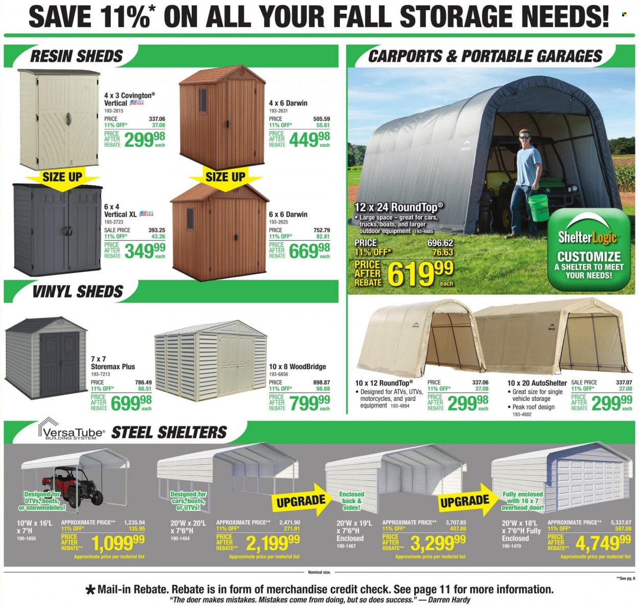 Menards ad - 09/28/2023 - 10/08/2023. Page 6