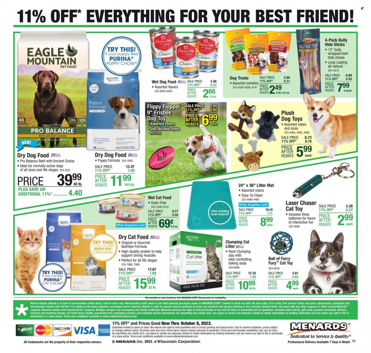 Menards ad - 09/28/2023 - 10/08/2023. Page 26