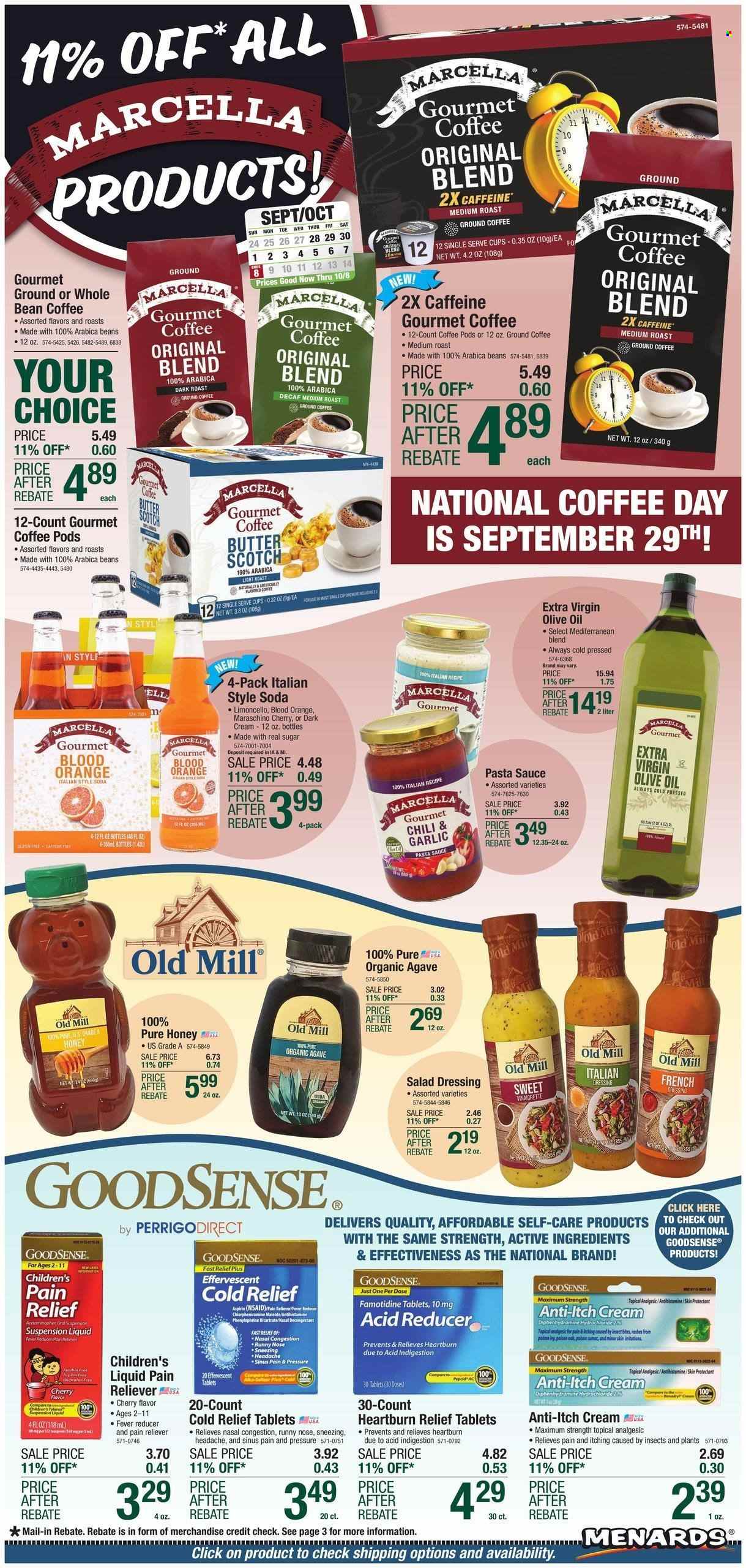 Menards ad - 09/28/2023 - 10/08/2023. Page 1