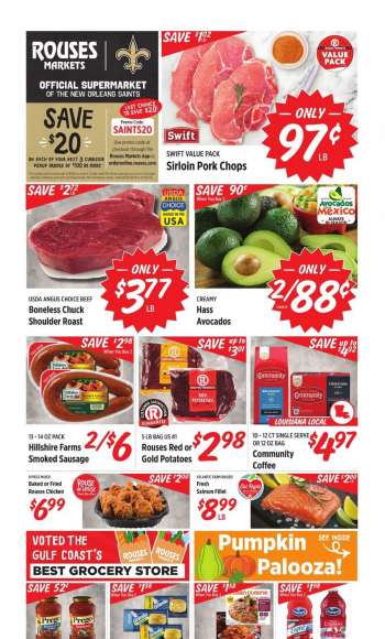 Rouses Markets Flyer - 09/27/2023 - 10/04/2023.